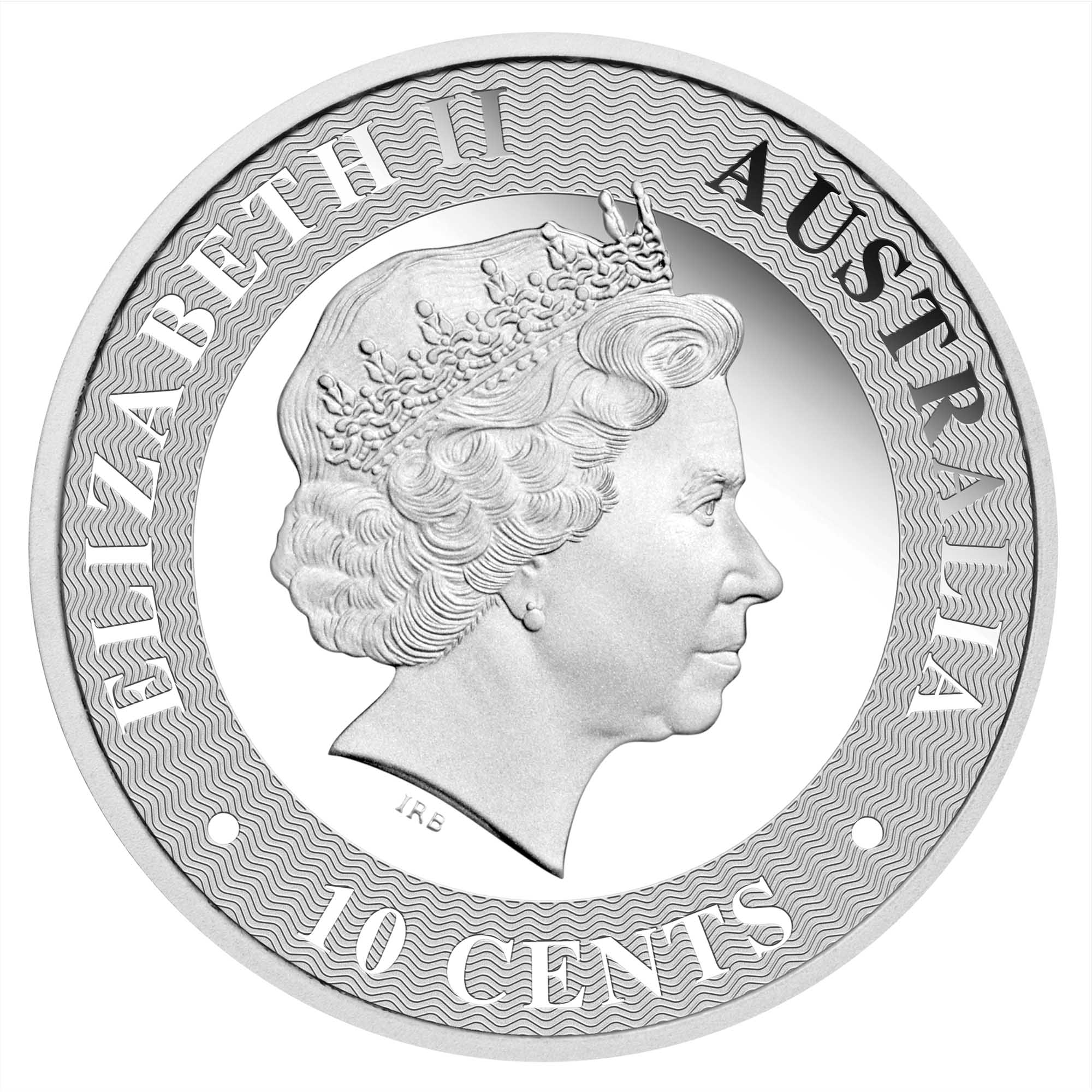 012 australian kangaroo four coin set 2017 silver proof Obverse