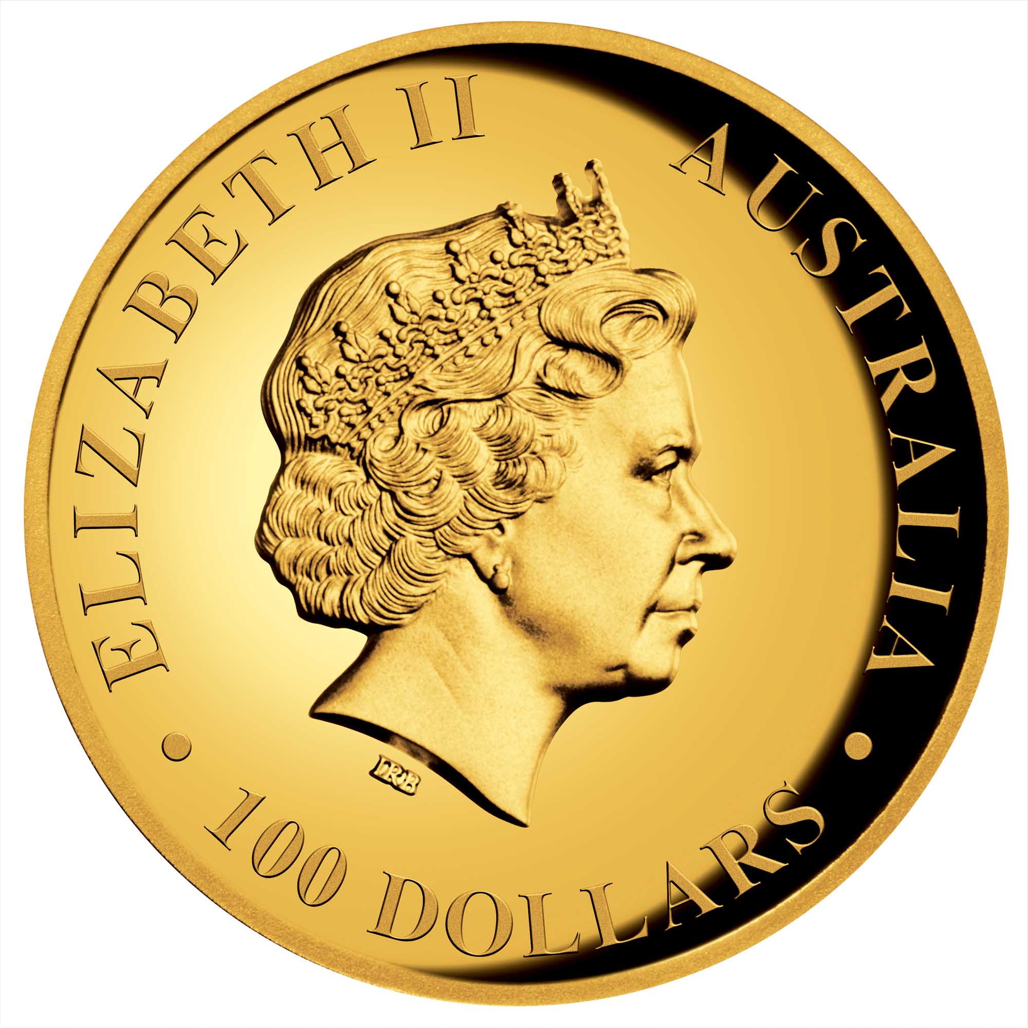 04 2017 AustralianKangaroo Gold 1oz Proof HighRelief Obverse HighRes