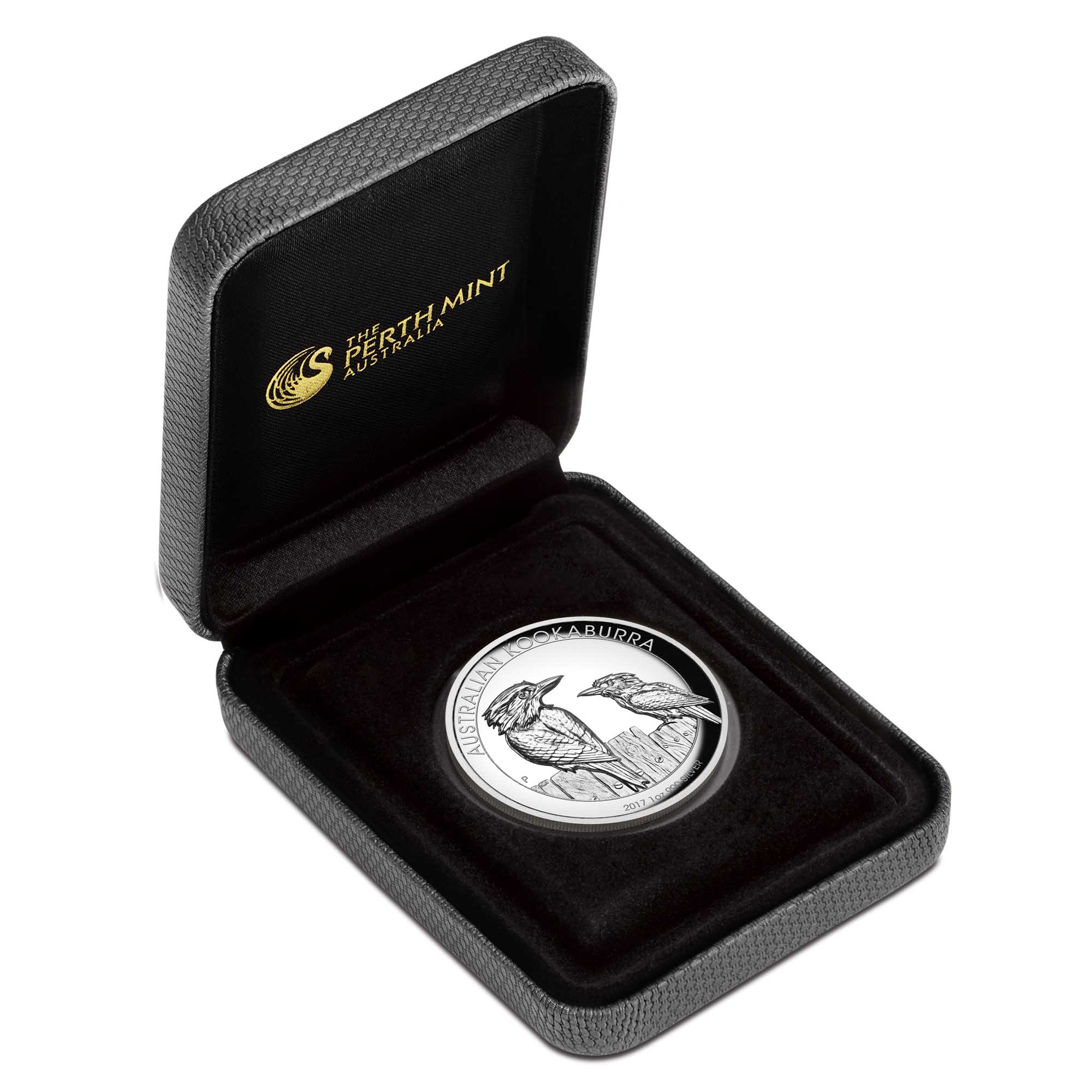 04 australian kookaburra 2017 1oz silver proof high relief InCase