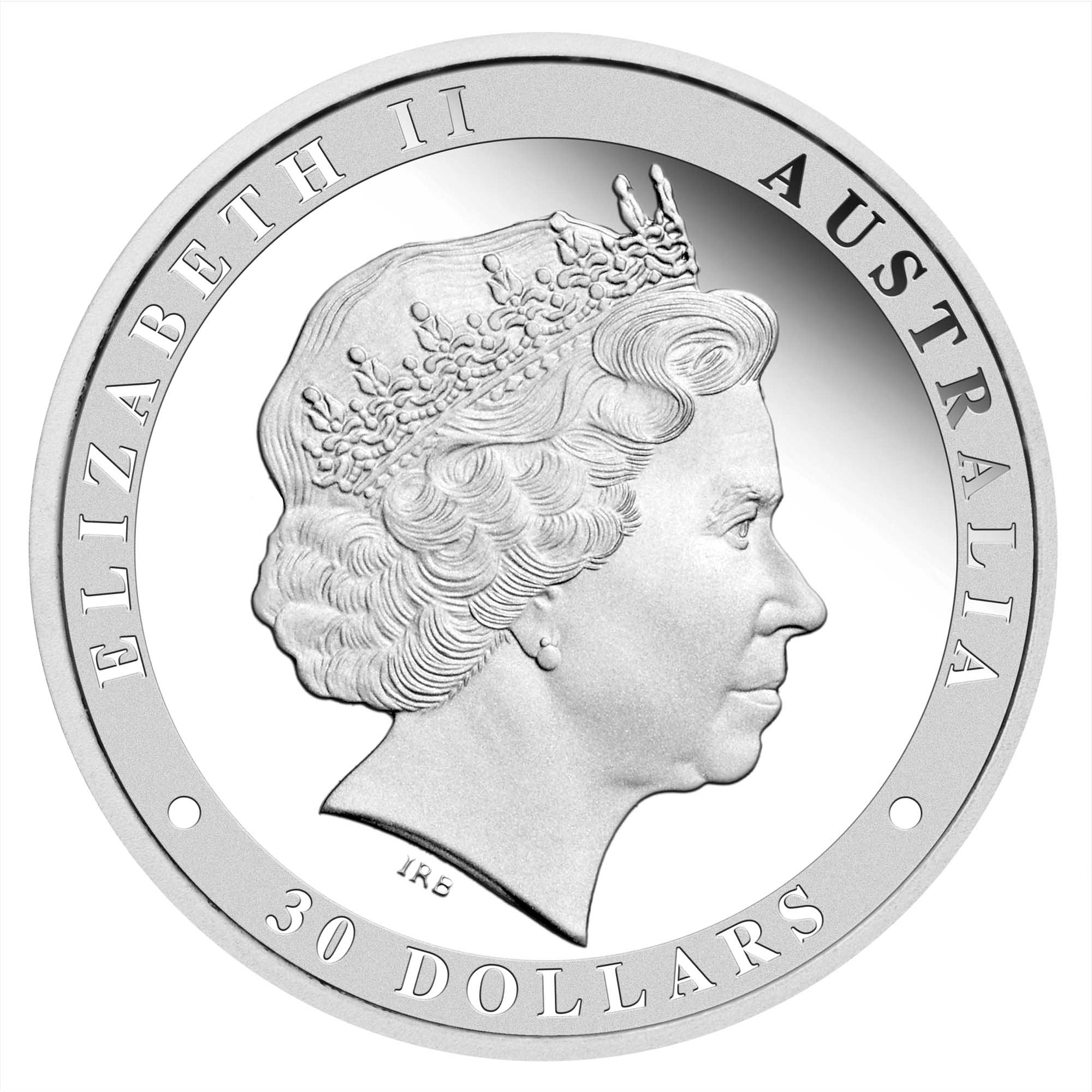 03 australian kookaburra 2018 1kg silver proof Obverse