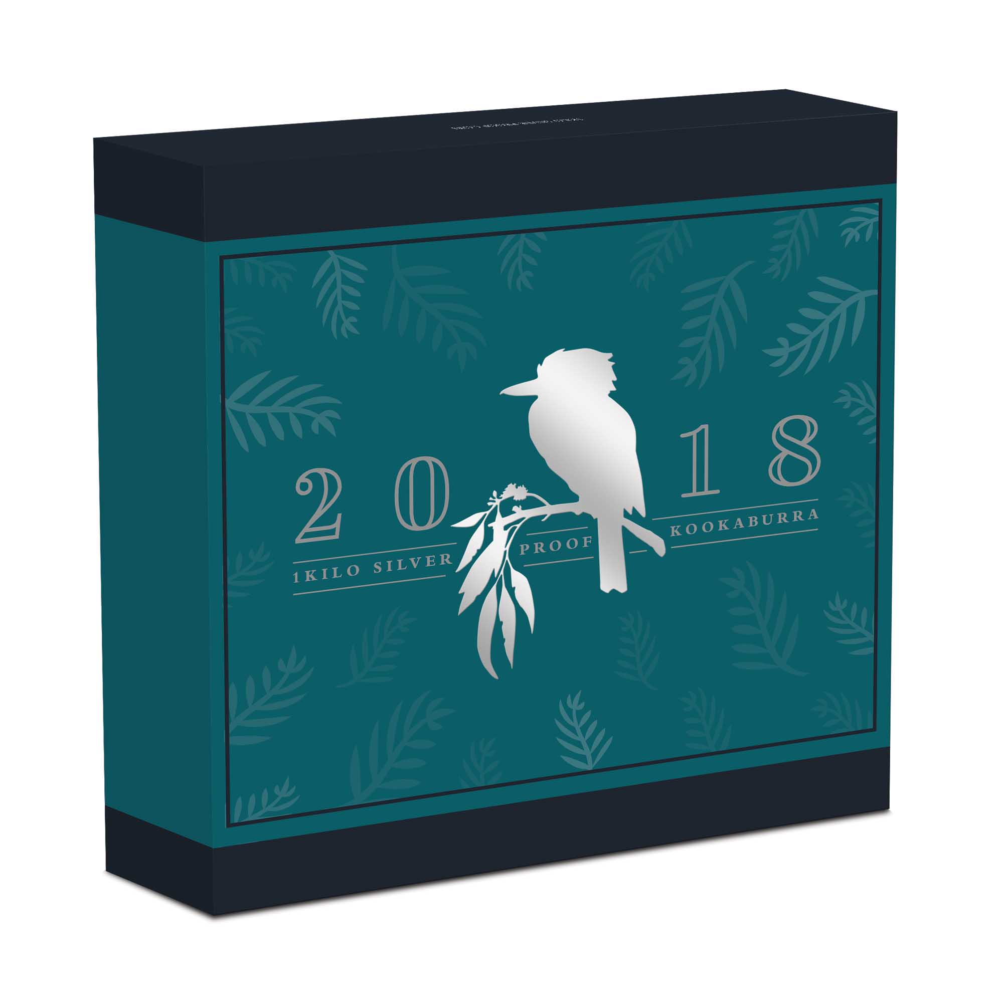 05 australian kookaburra 2018 1kg silver proof InShipper