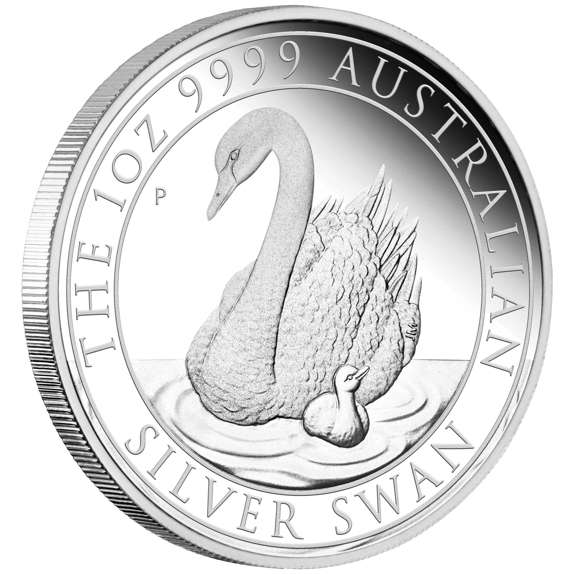 01 2018 Swan Silver 1oz Proof StraightOn HighRes