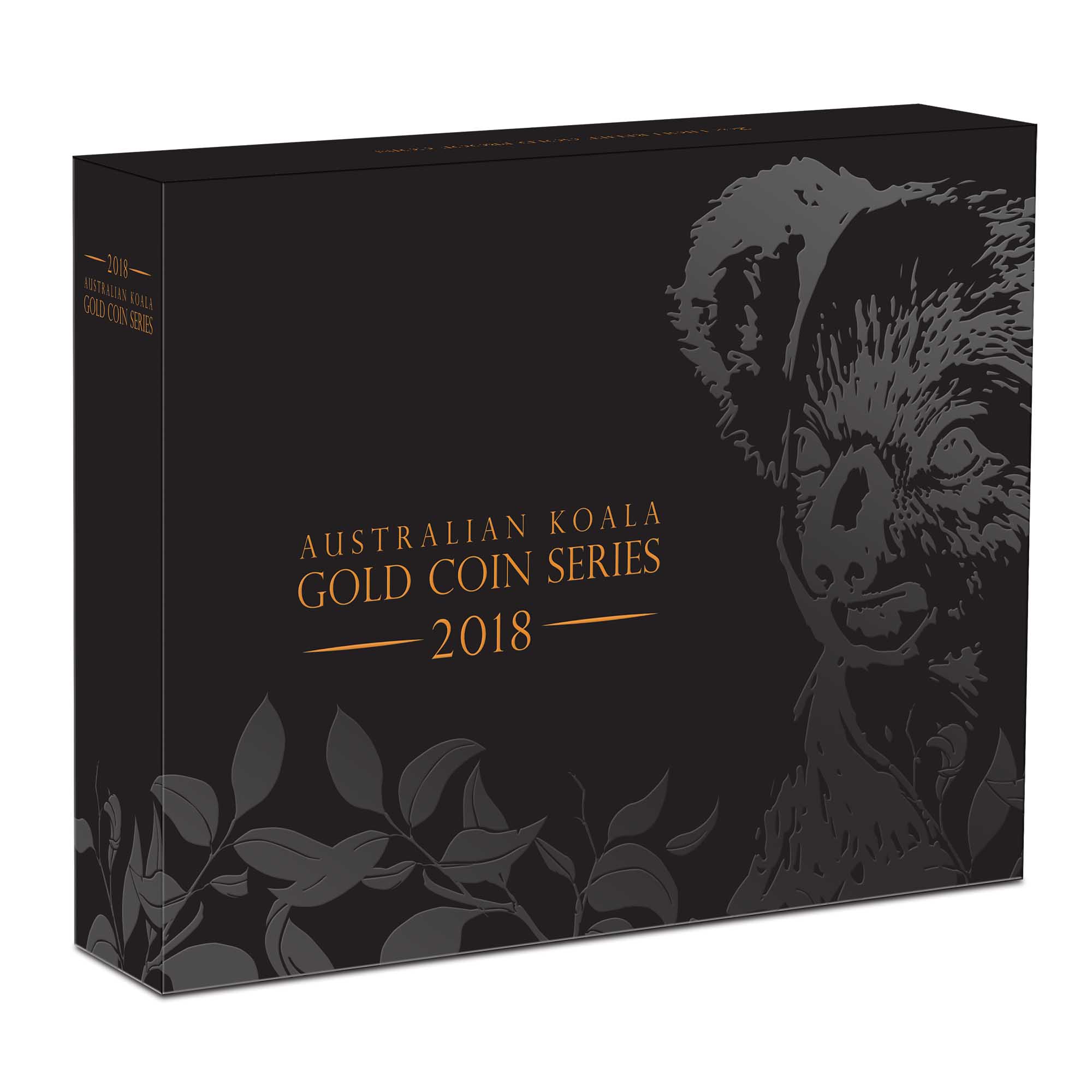 05 australian koala 2018 2oz gold proof high relief InShipper