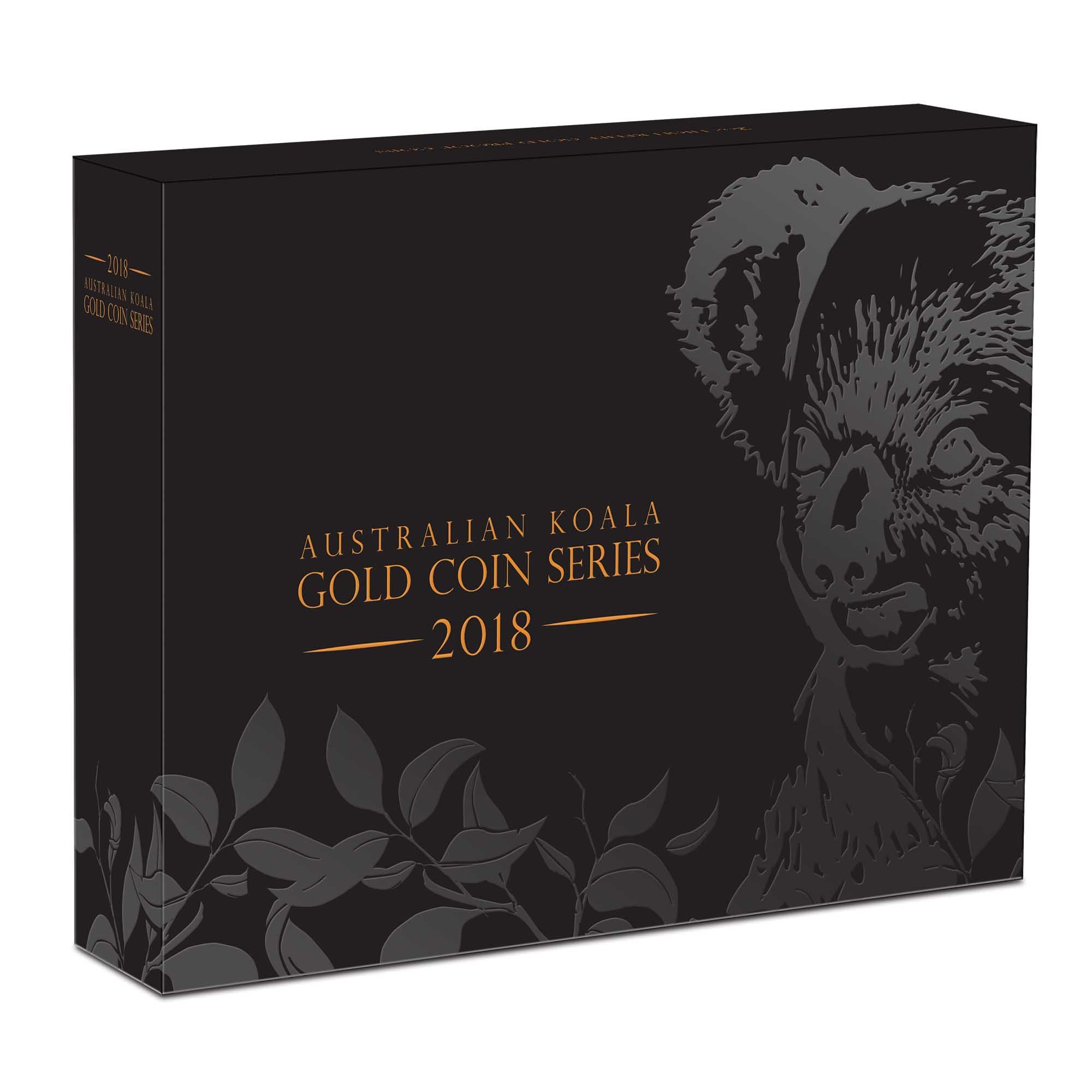 05 australian koala 2018 2oz gold proof high relief InShipper