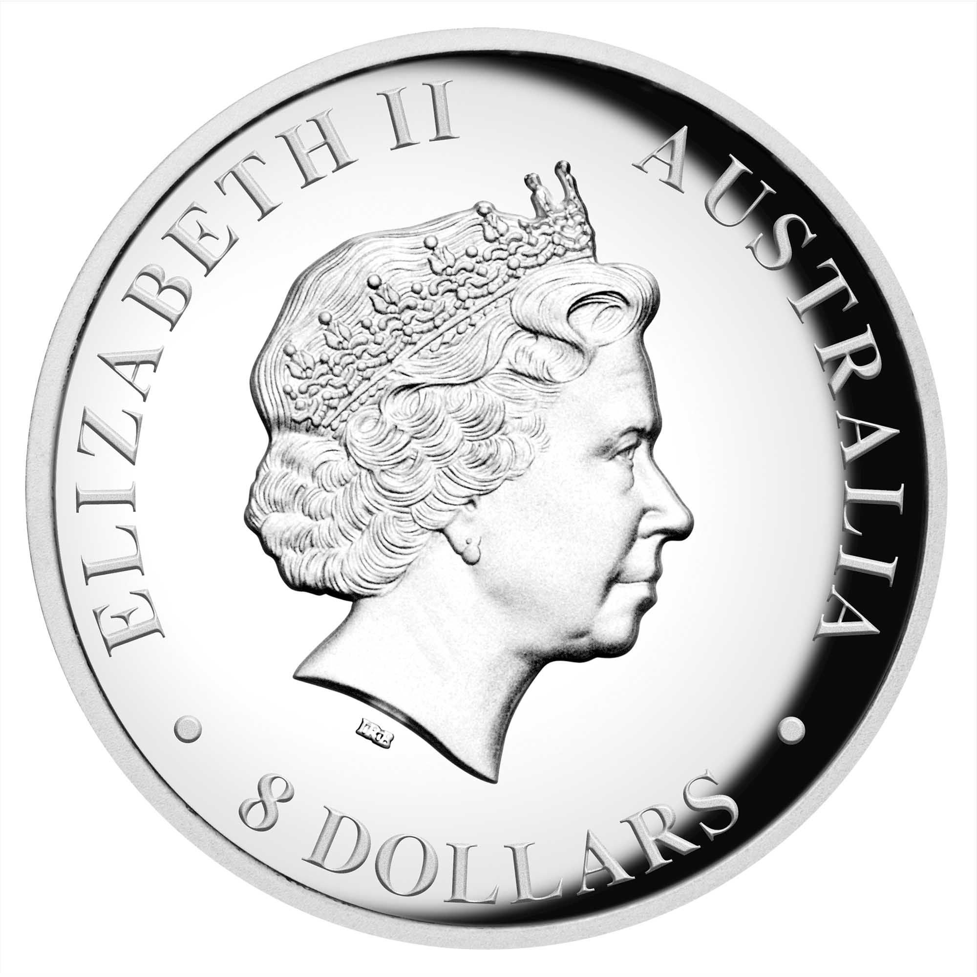 03 australian kookaburra 2018 5oz silver proof high relief Obverse