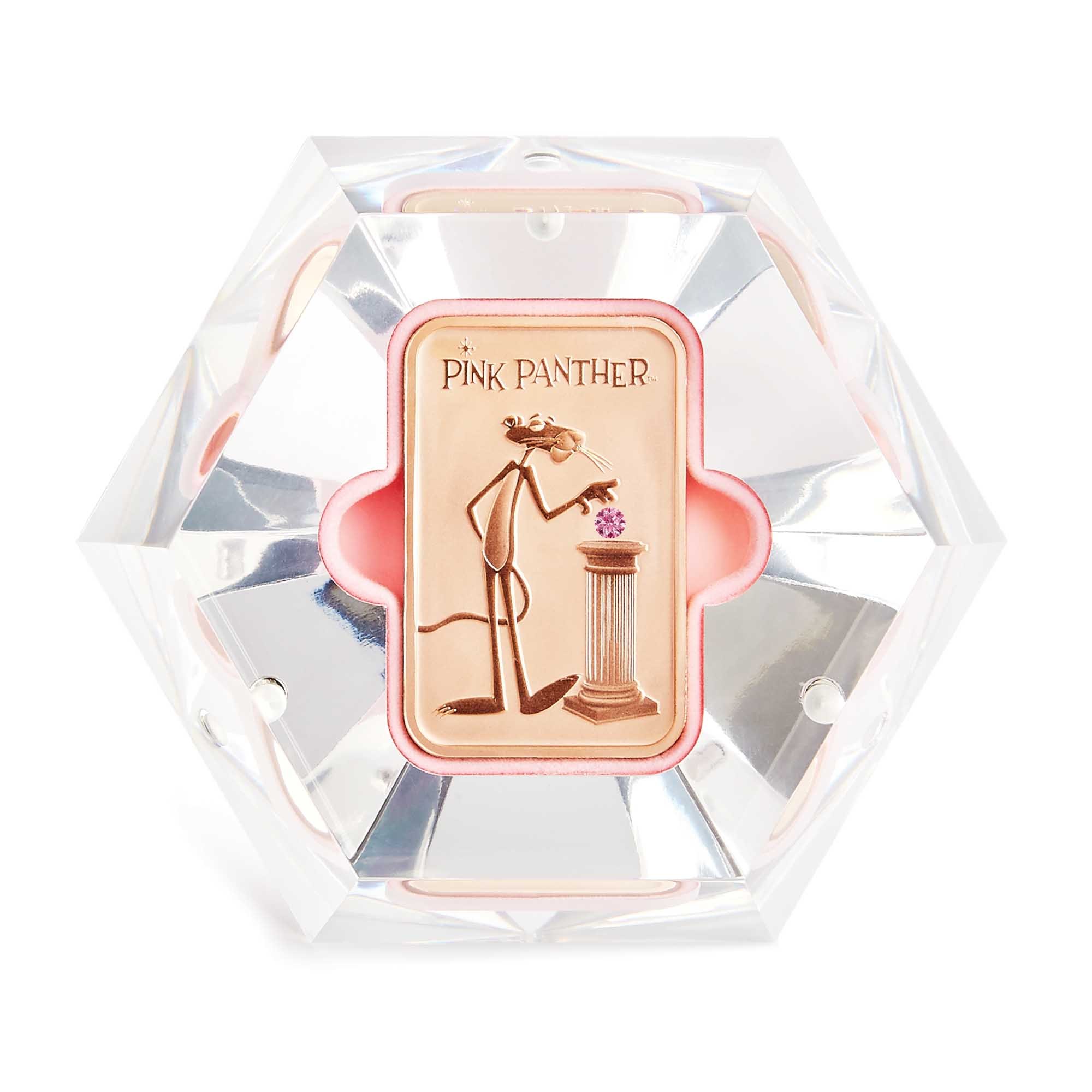 09 Pink Pink Panther 2018 10oz Pink Gold Pink Diamond Ingot InCase2 HighRes