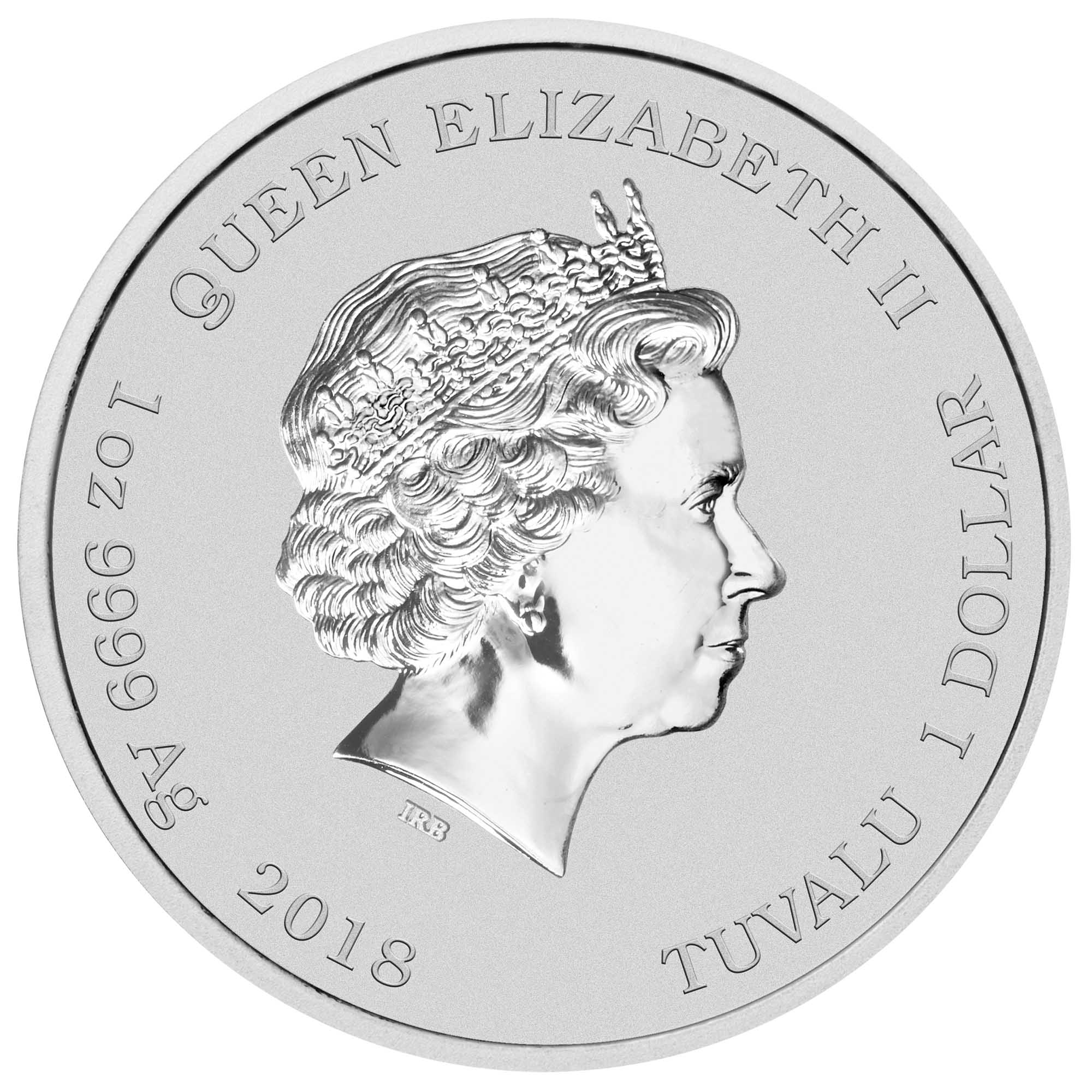 03 chinese new year 2018 1oz silver Obverse