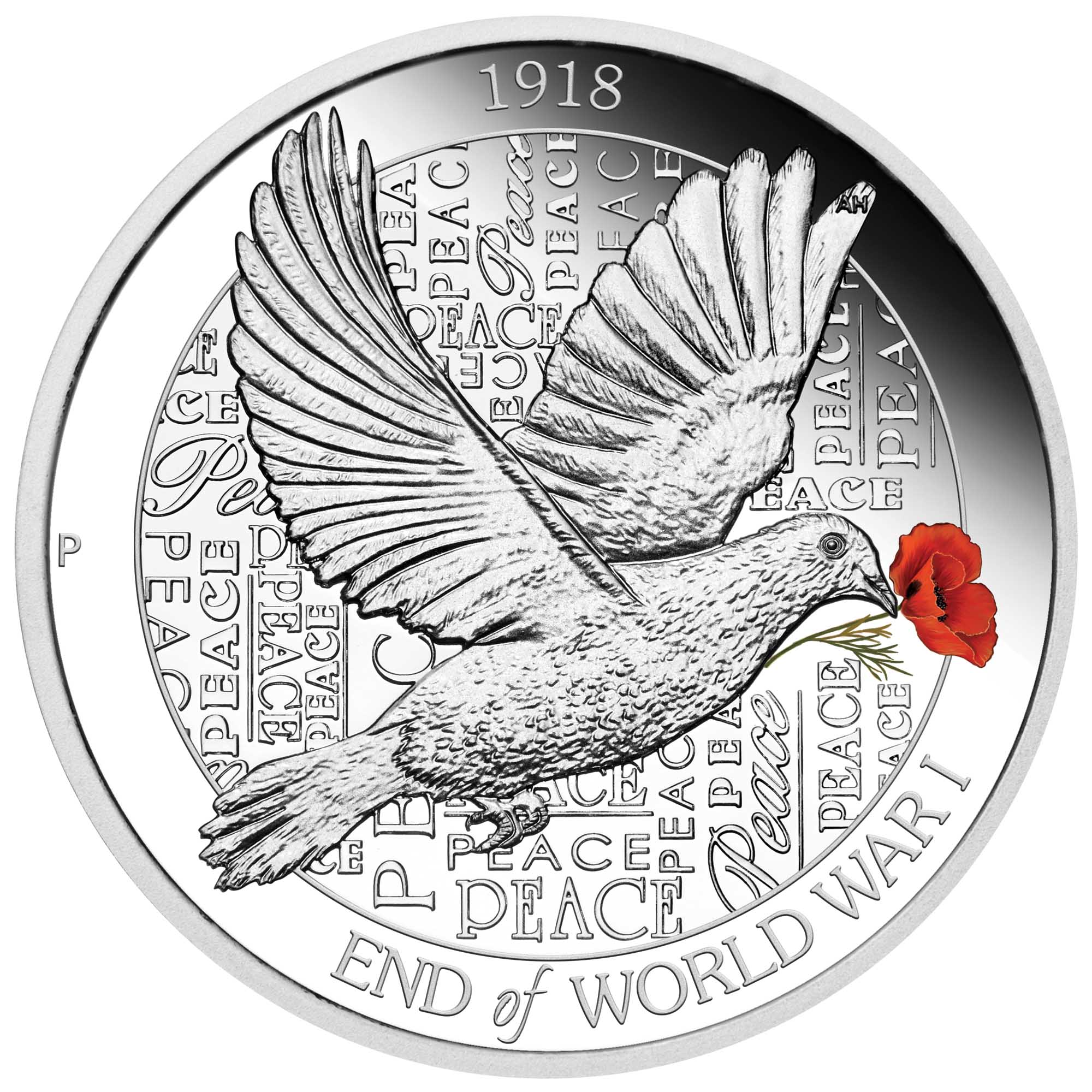 02 end of wwi 100th anniversary 2018 1oz silver proof StraightOn