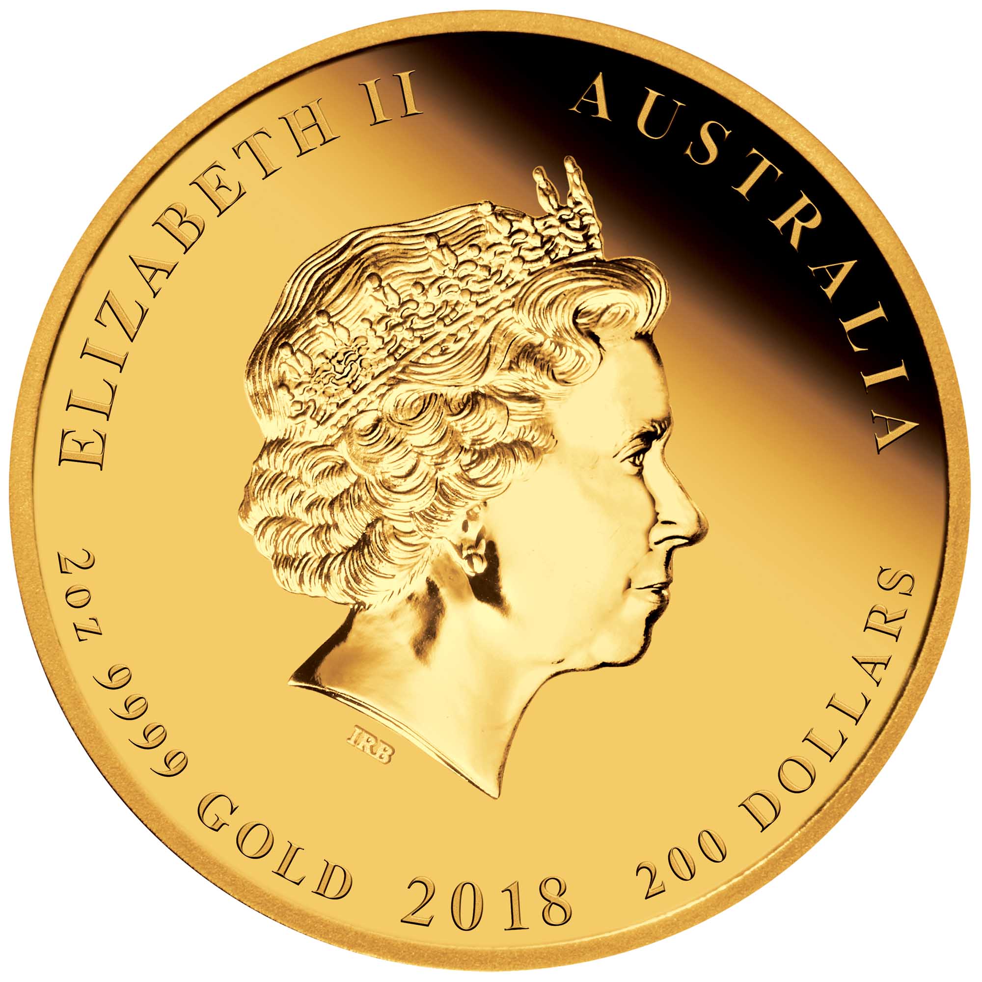 07 2018 65th Anniversary QEII Coronation Gold 2oz Proof  Obverse HighRes