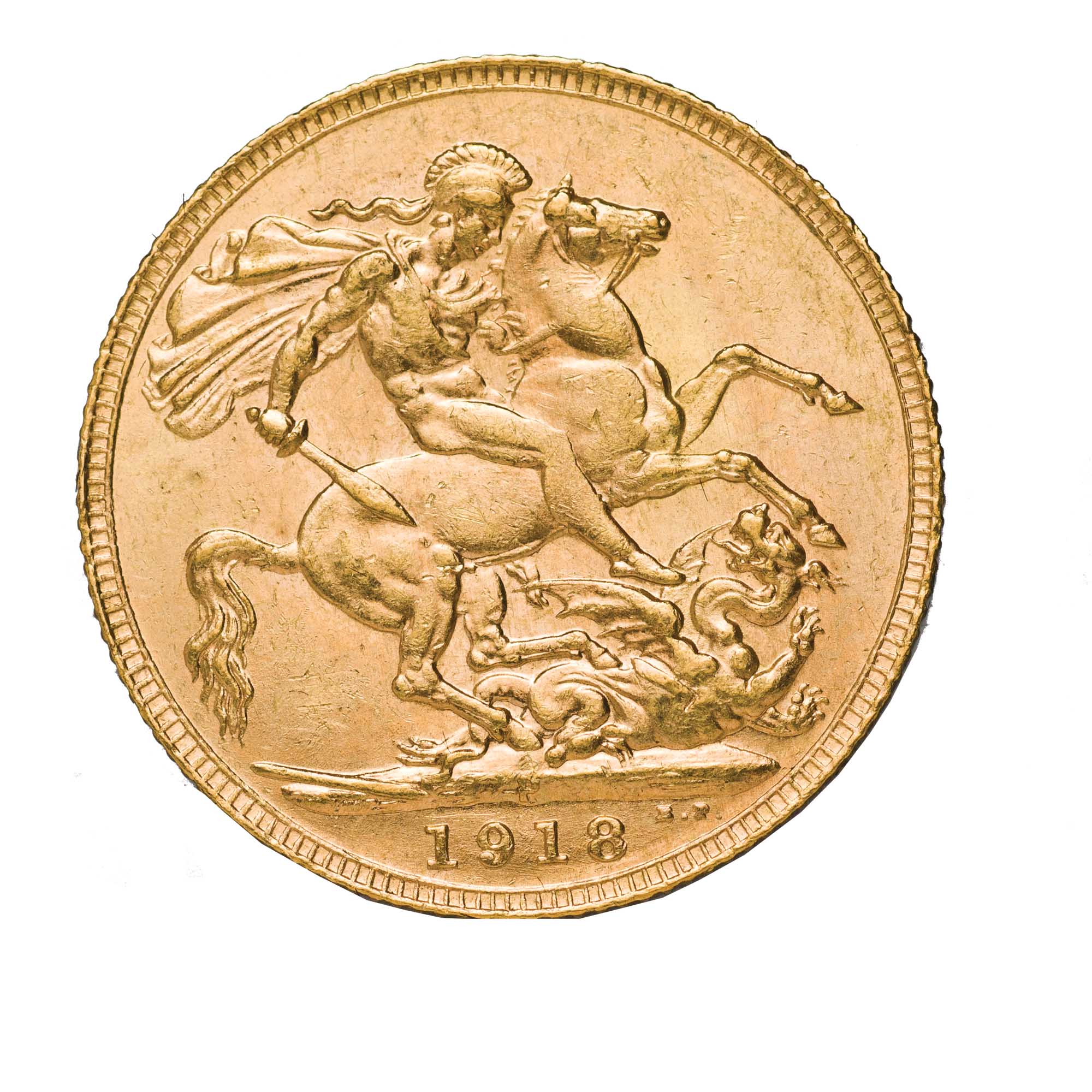 03 1918 gold sovereign mintmark trio 2018 gold StraightOn