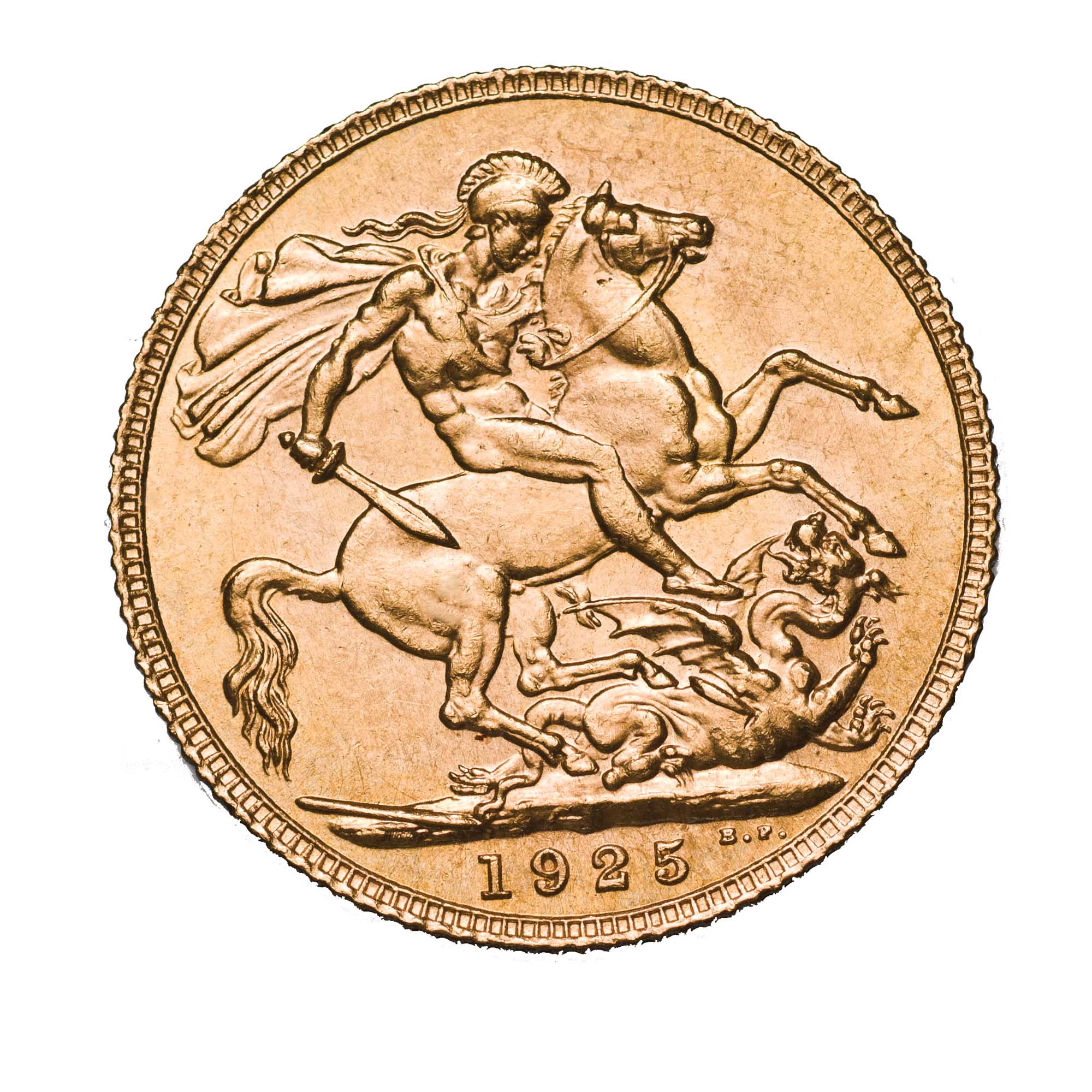 01 1925 king george v london mint sovereign 2018 gold StraightOn