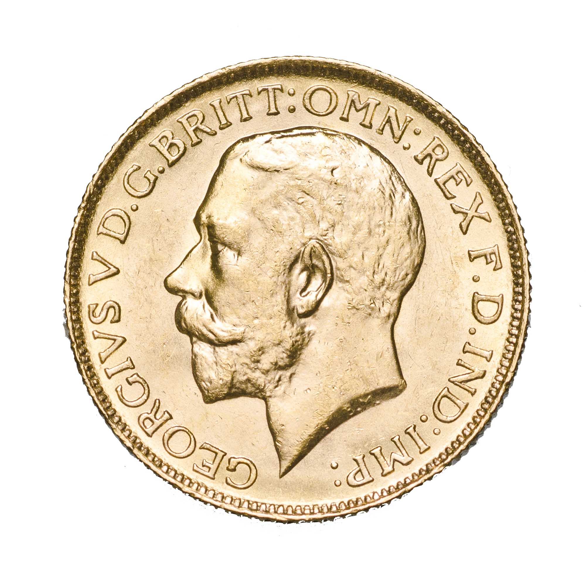 02 1919 king george v perth mint gold sovereign 2018 gold Obverse