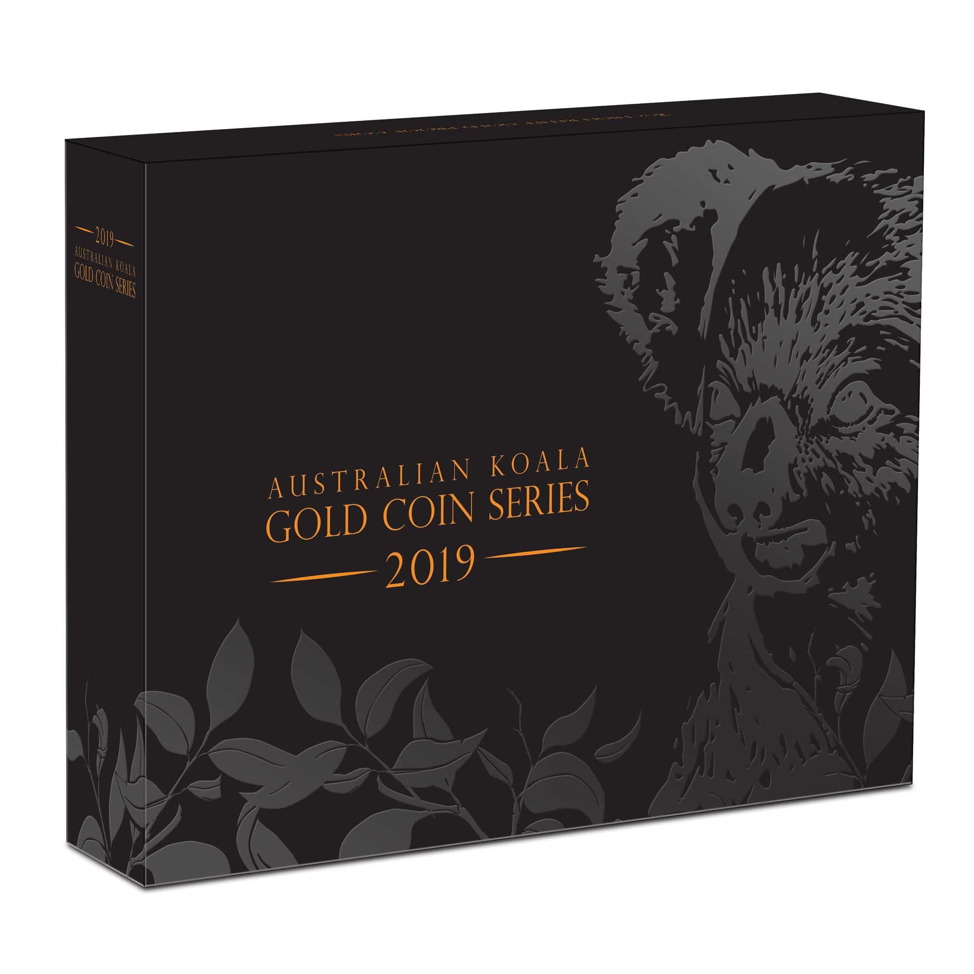 05 australian koala 2019 2oz gold proof high relief InShipper