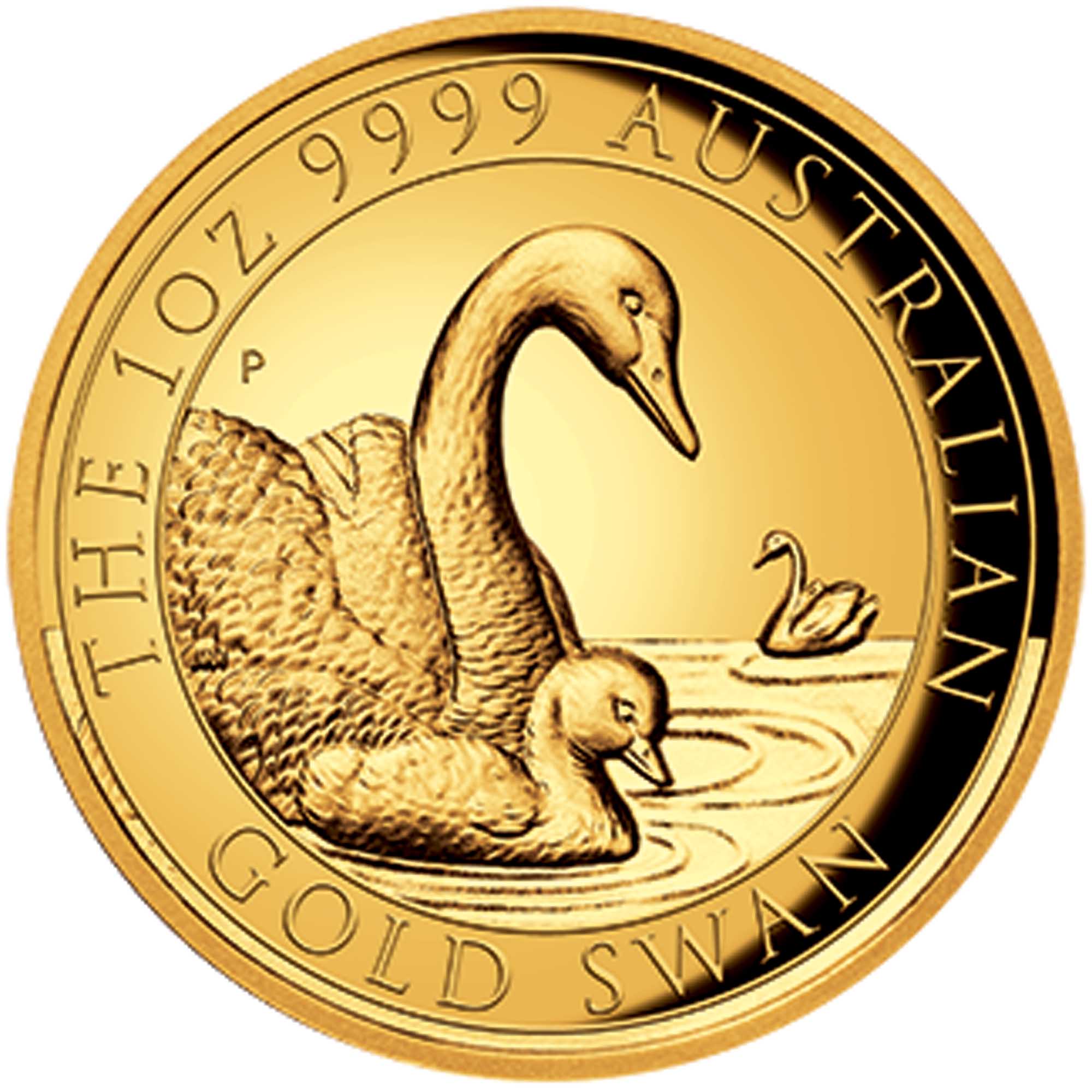 02 2019 Swan Gold 1oz Proof HR StraightOn Actual
