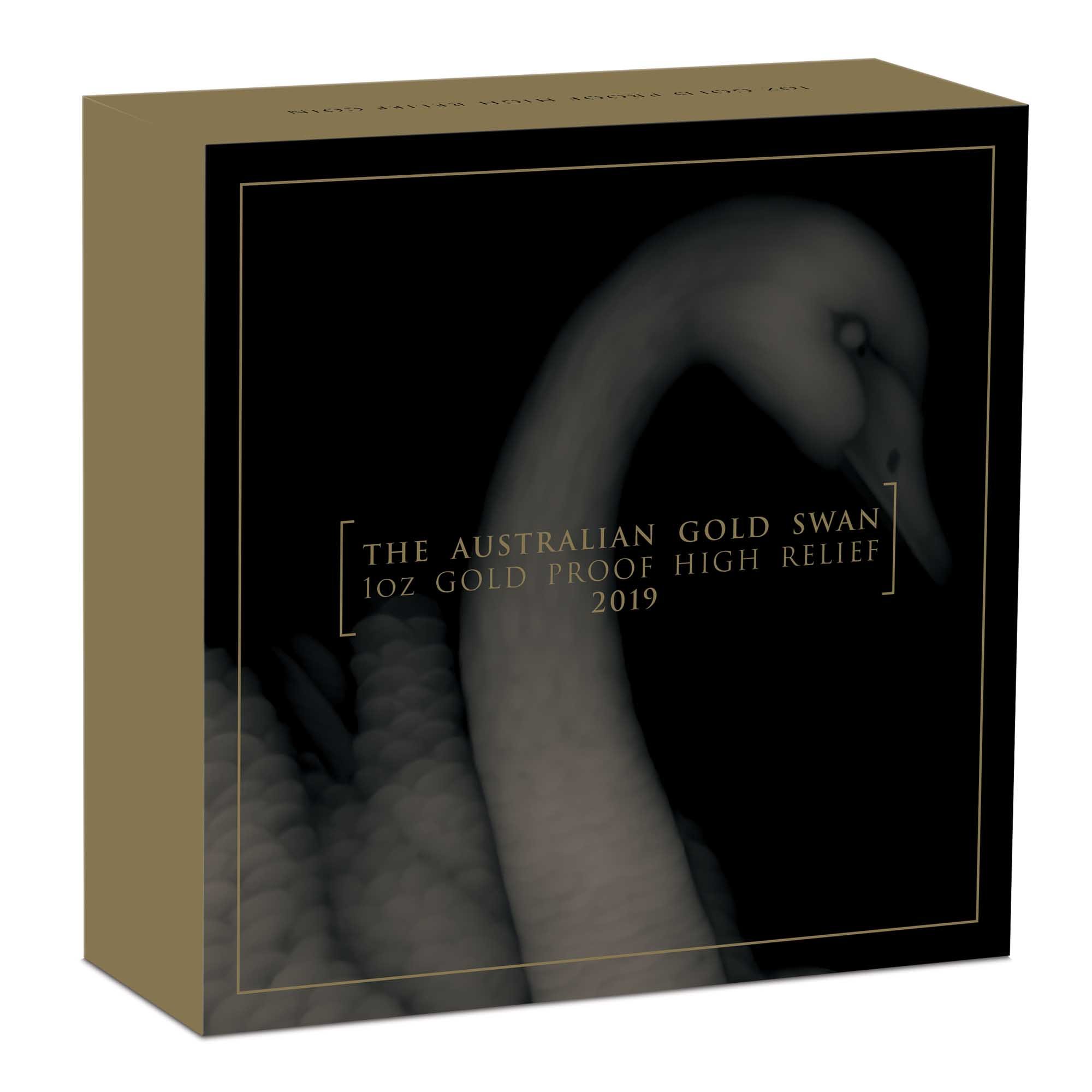05 2019 Swan Gold 1oz Proof HR InShipper HighRes