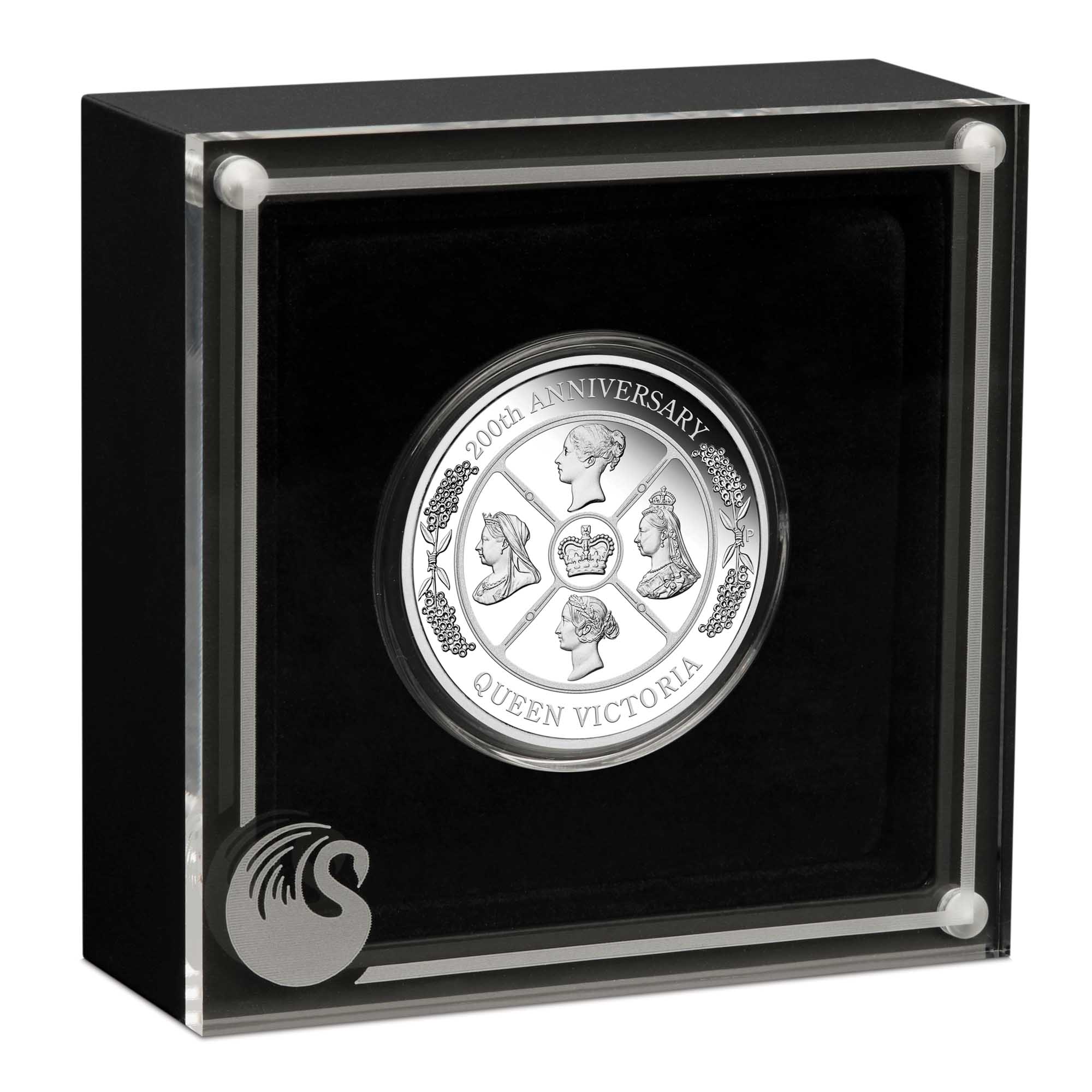 04 queen victoria 200th anniversary 2019 1oz silver proof InCase