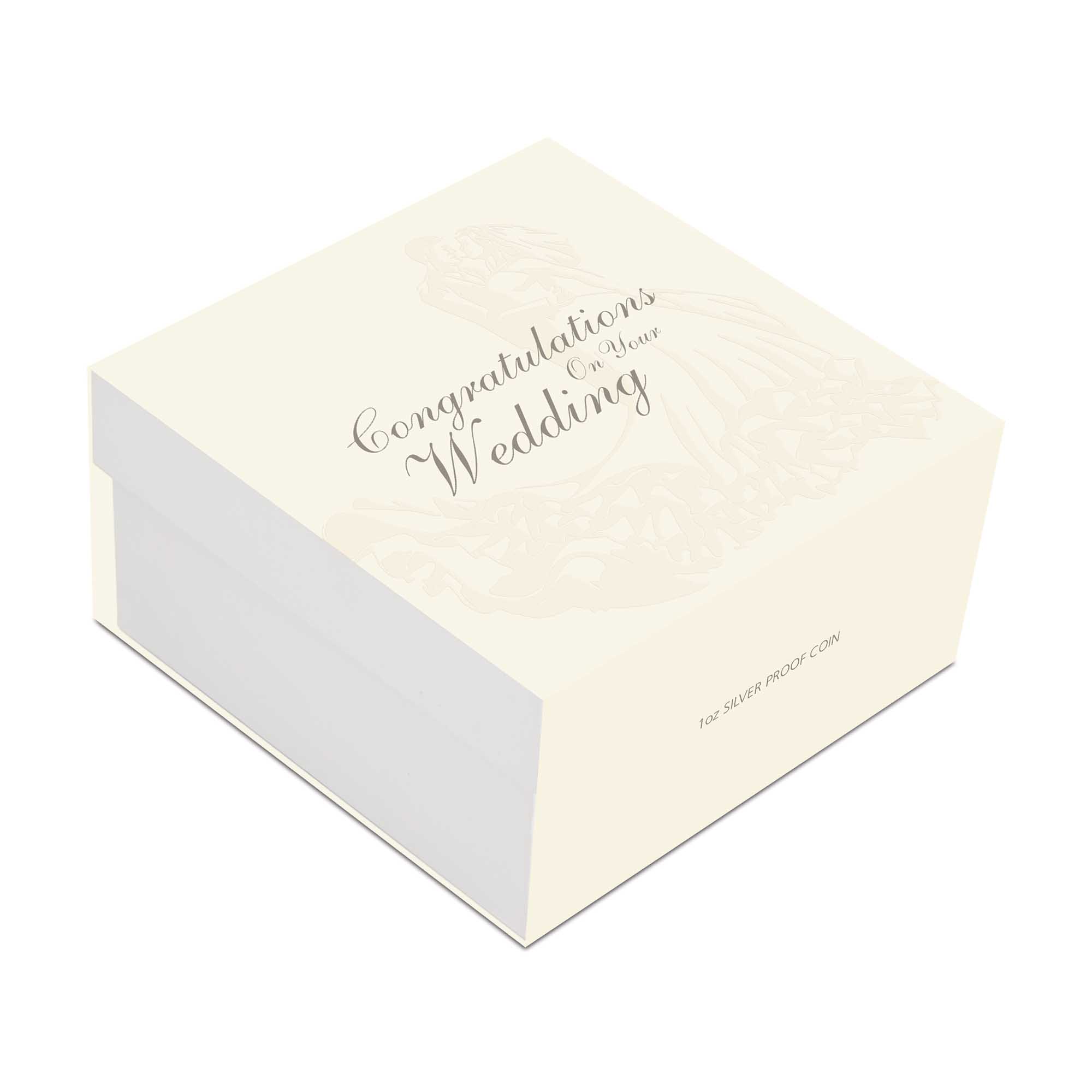 05 wedding 2019 1oz silver proof InShipper