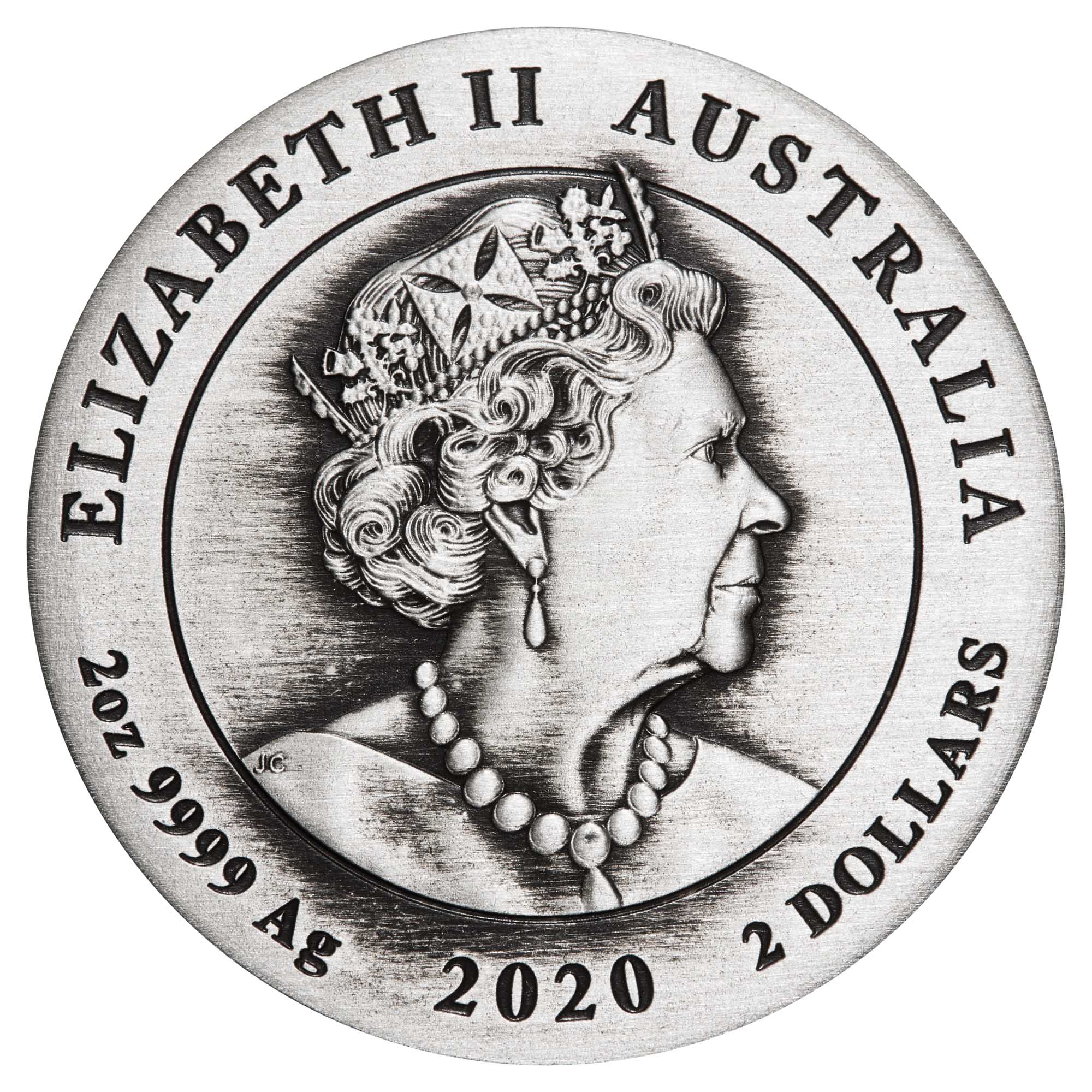 03 end of wwii 75th anniversary 2020 2oz silver antiqued Obverse