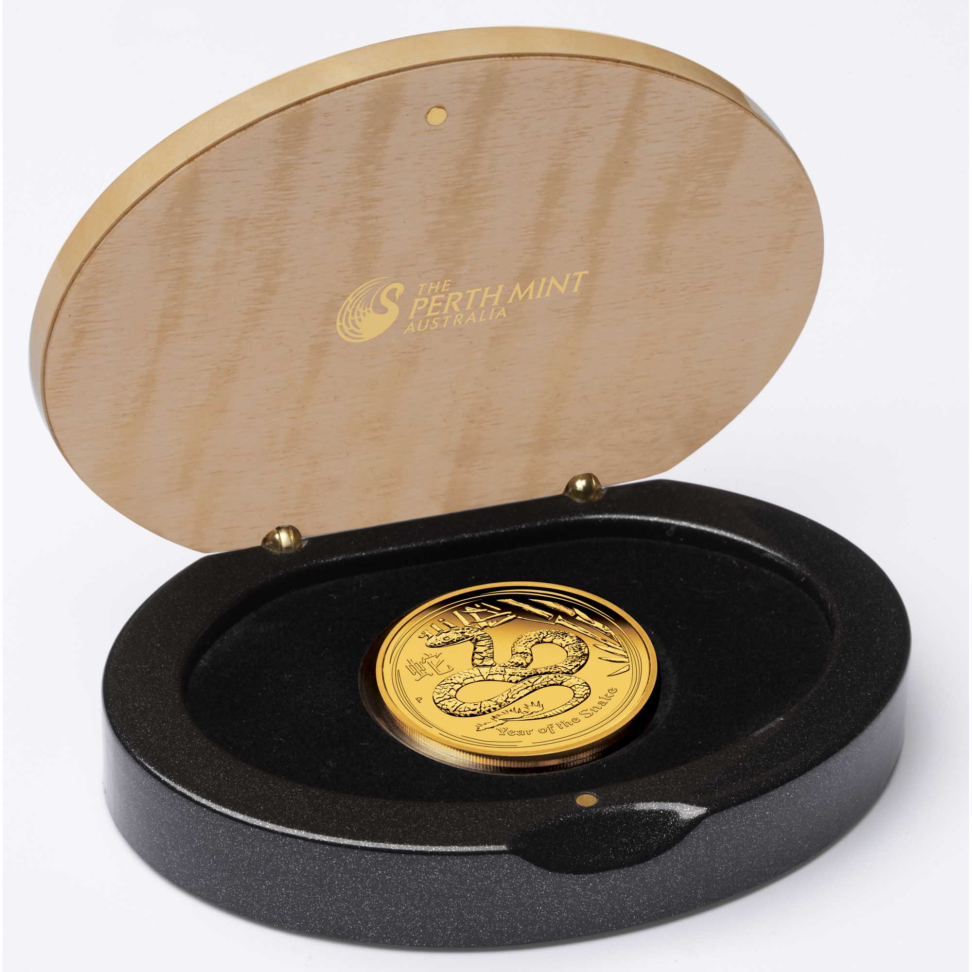 04 2013 Lunar YearOfTheSnake Gold Proof InCase HighRes