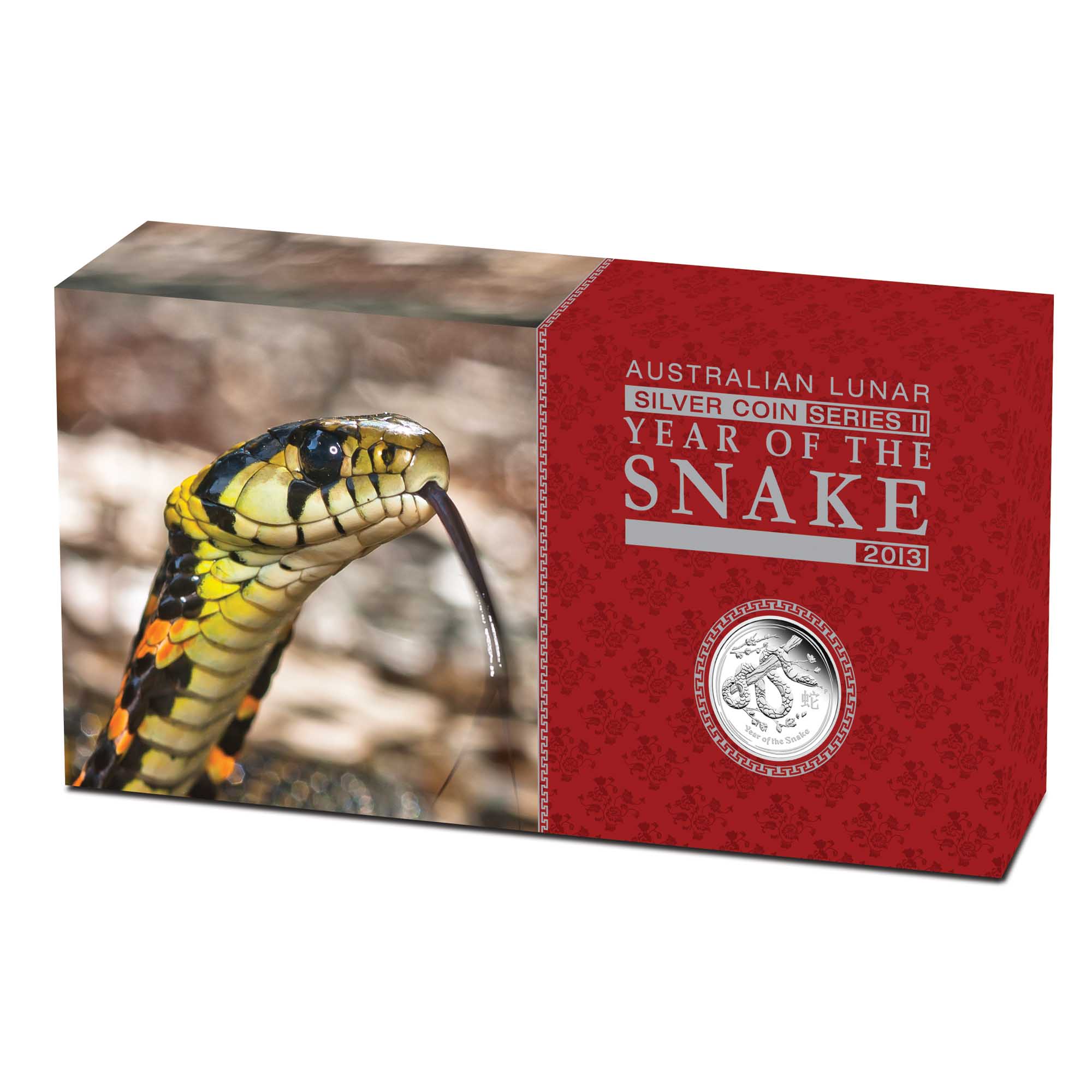 21 2013 Lunar YearOfTheSnake Silver 3CoinSet Proof InShipper