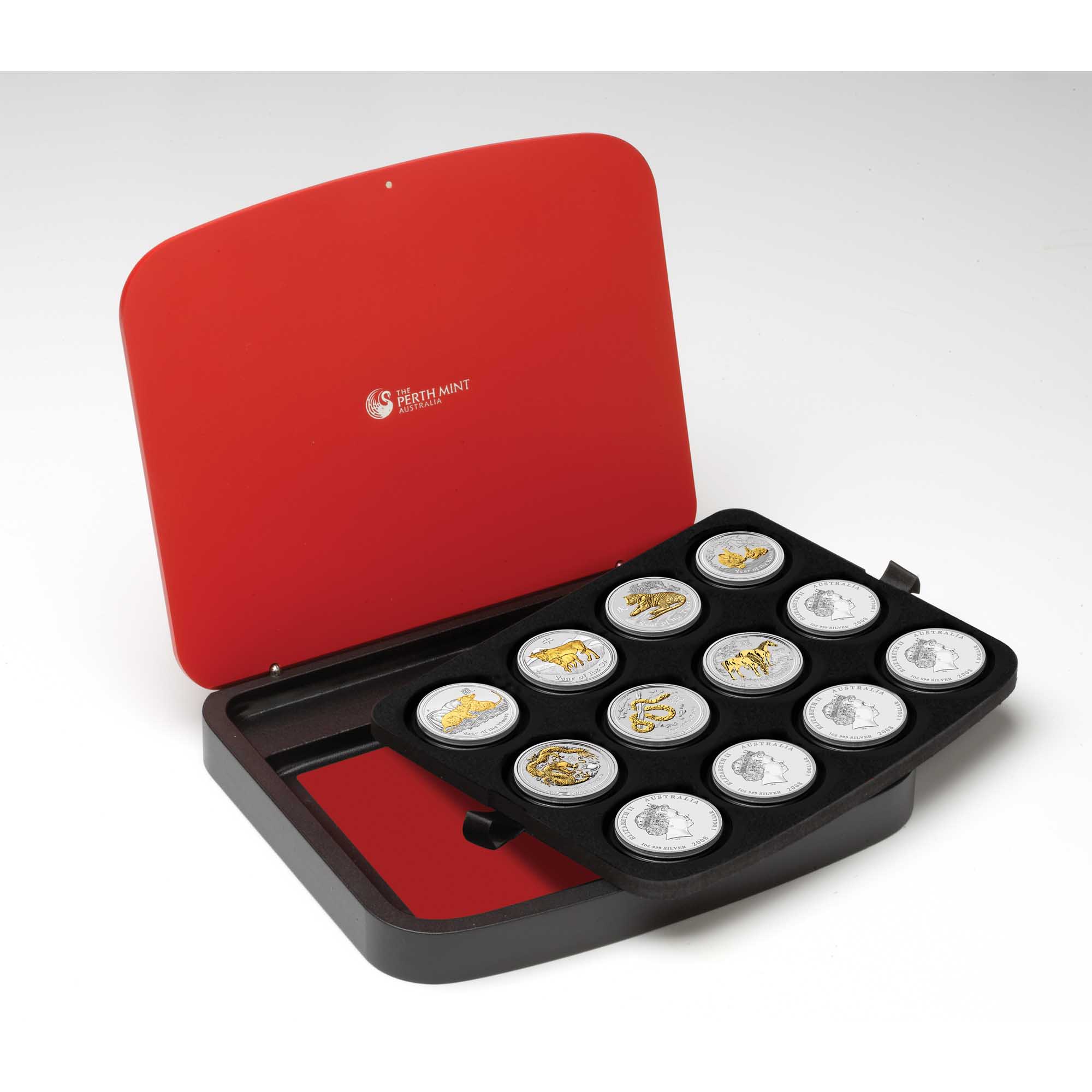 2014 YearOfTheHorse Gilded 1oz Set