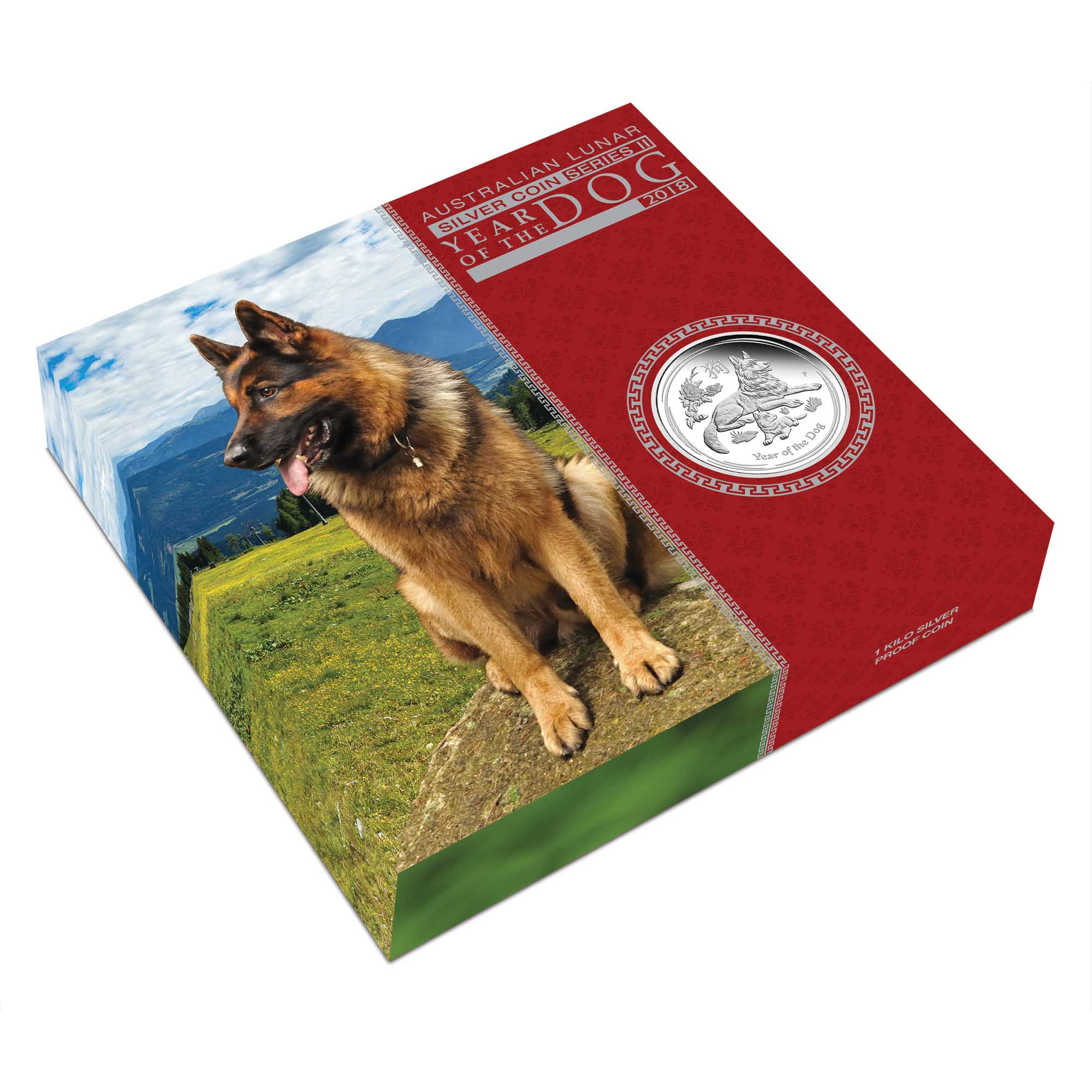 Australian LUNAR 銀貨　year of the dog 2018 Coins Australia - 2018 Lunar Year of the Dog - $1 Fine