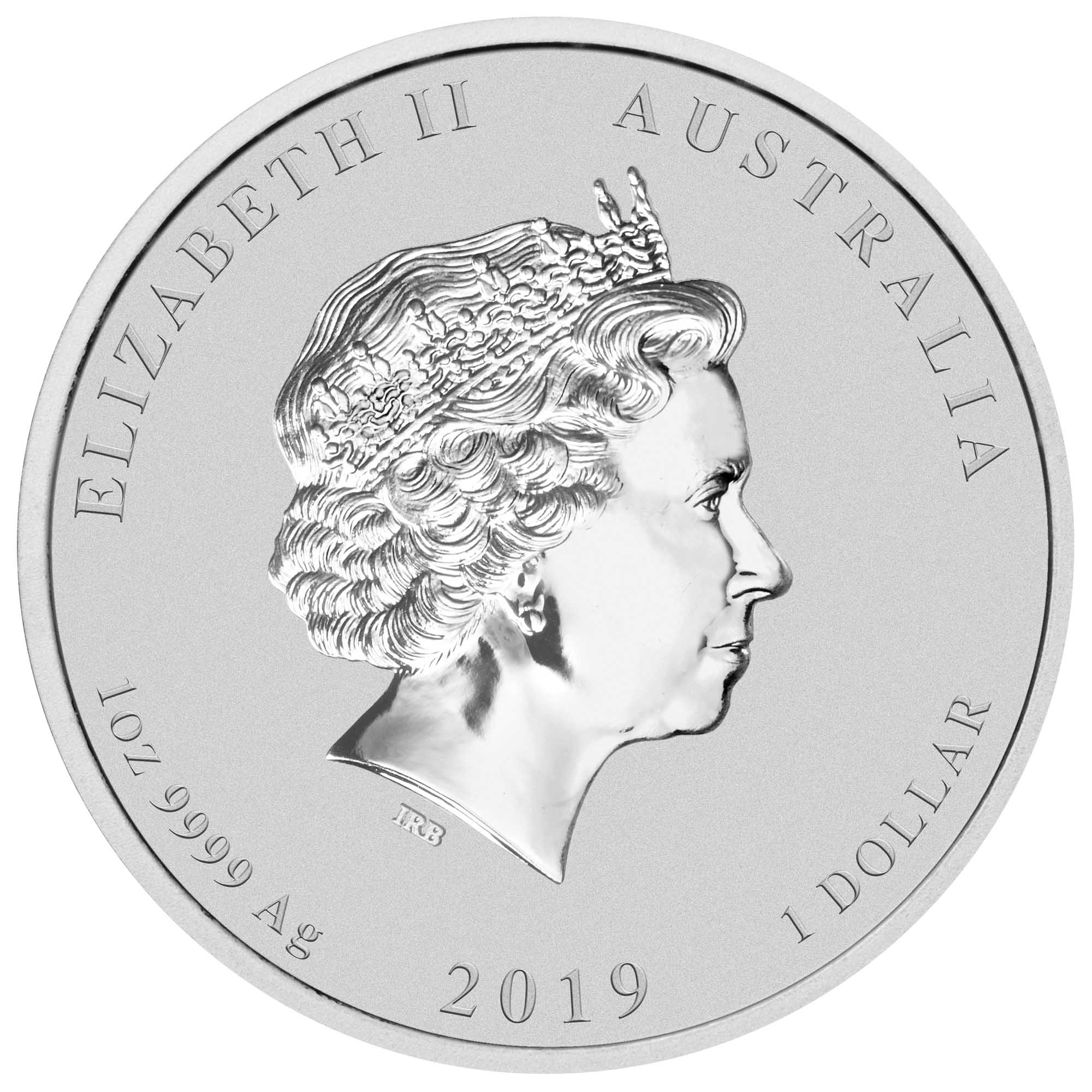 2019 1oz Silver Gilded Edition