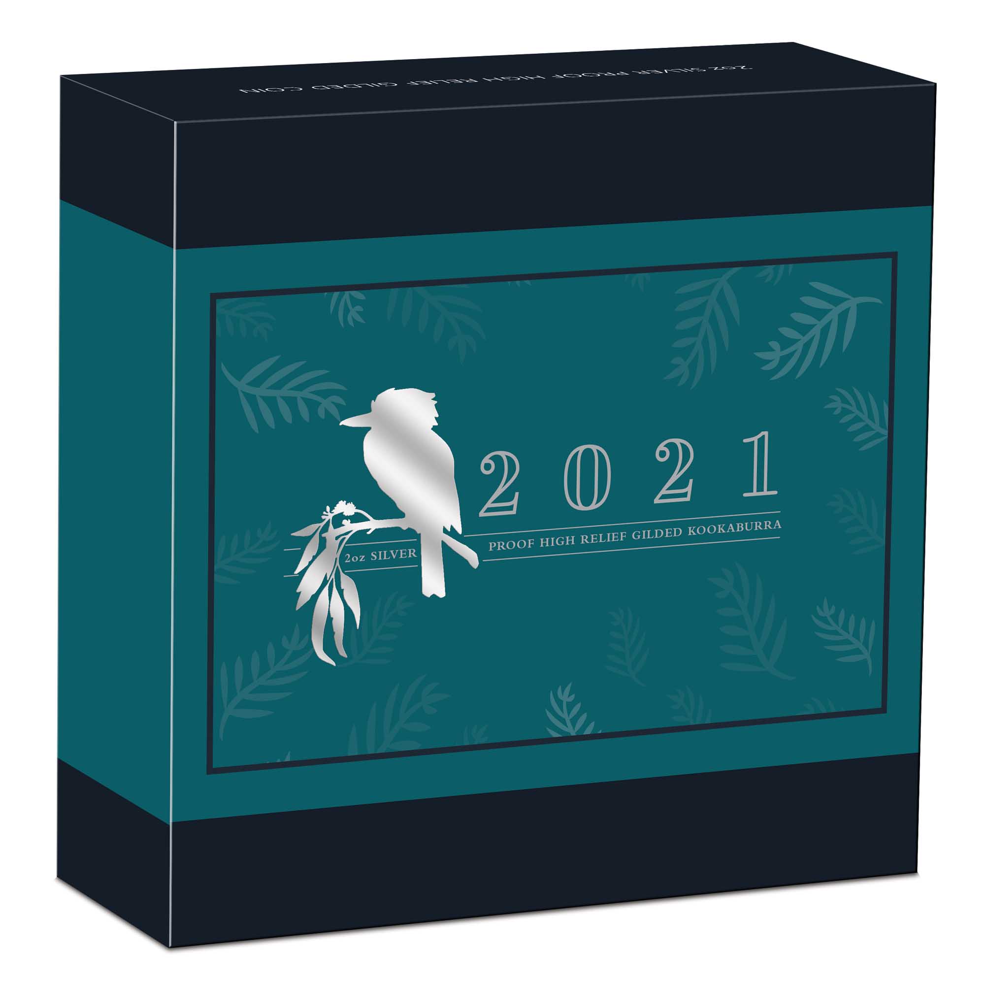 05 2021 Kookaburra 2oz Silver Proof HR Gilded InShipper HighRes