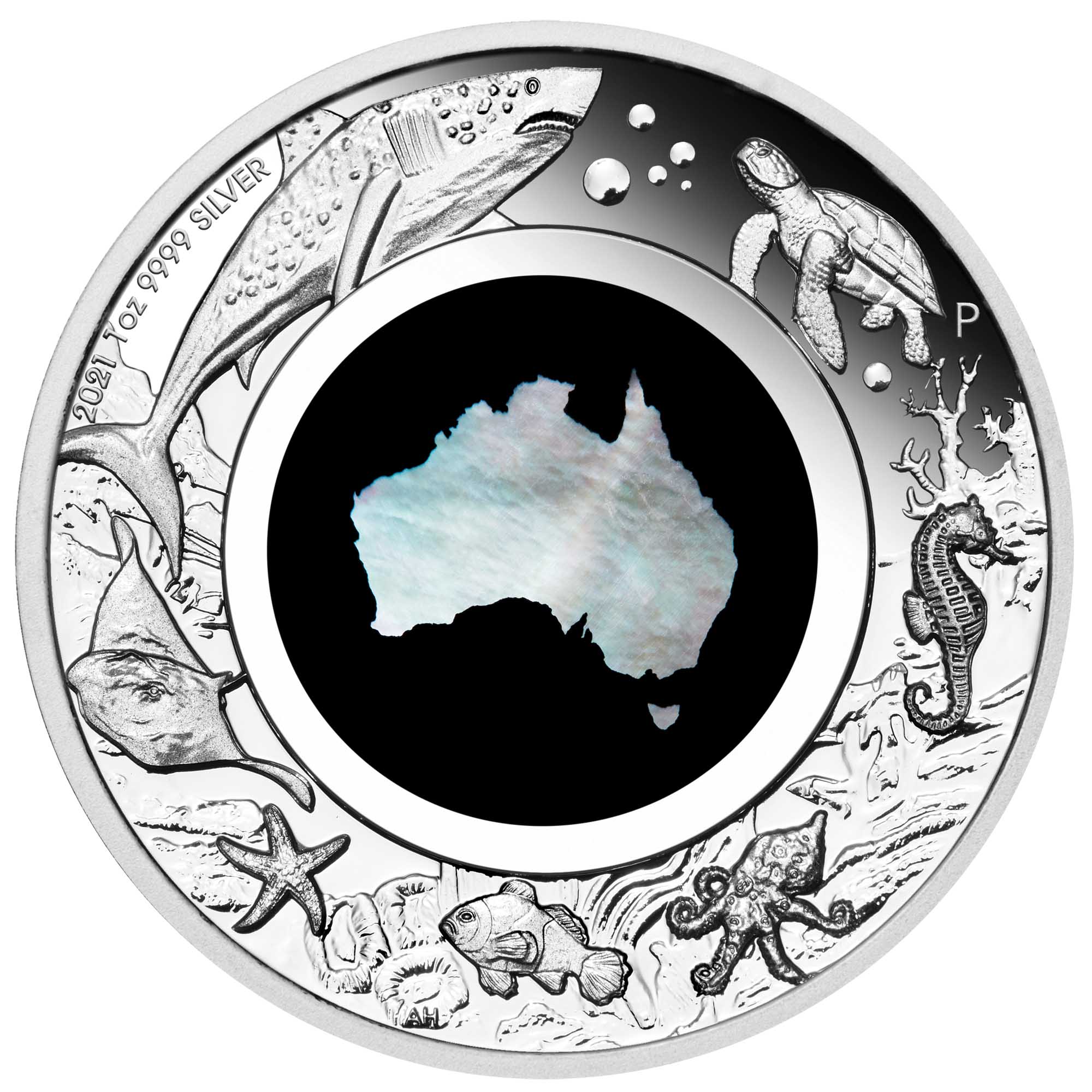 02 2021 Great Southern Land 1oz Silver Proof MotherOfPearl StraightOn HighRes