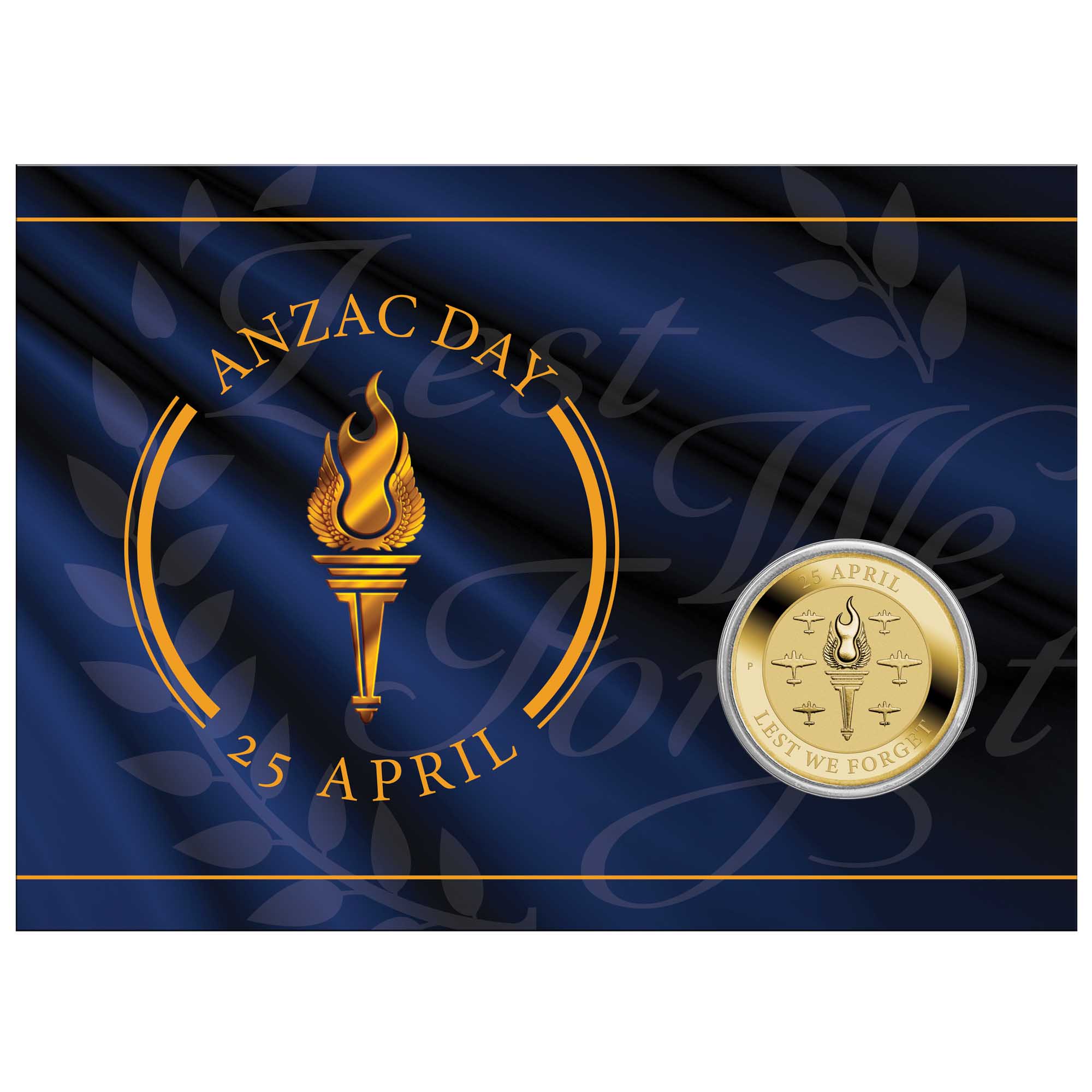 00 ANZAC Day 2021 Base Metal Coin InCard HighRes