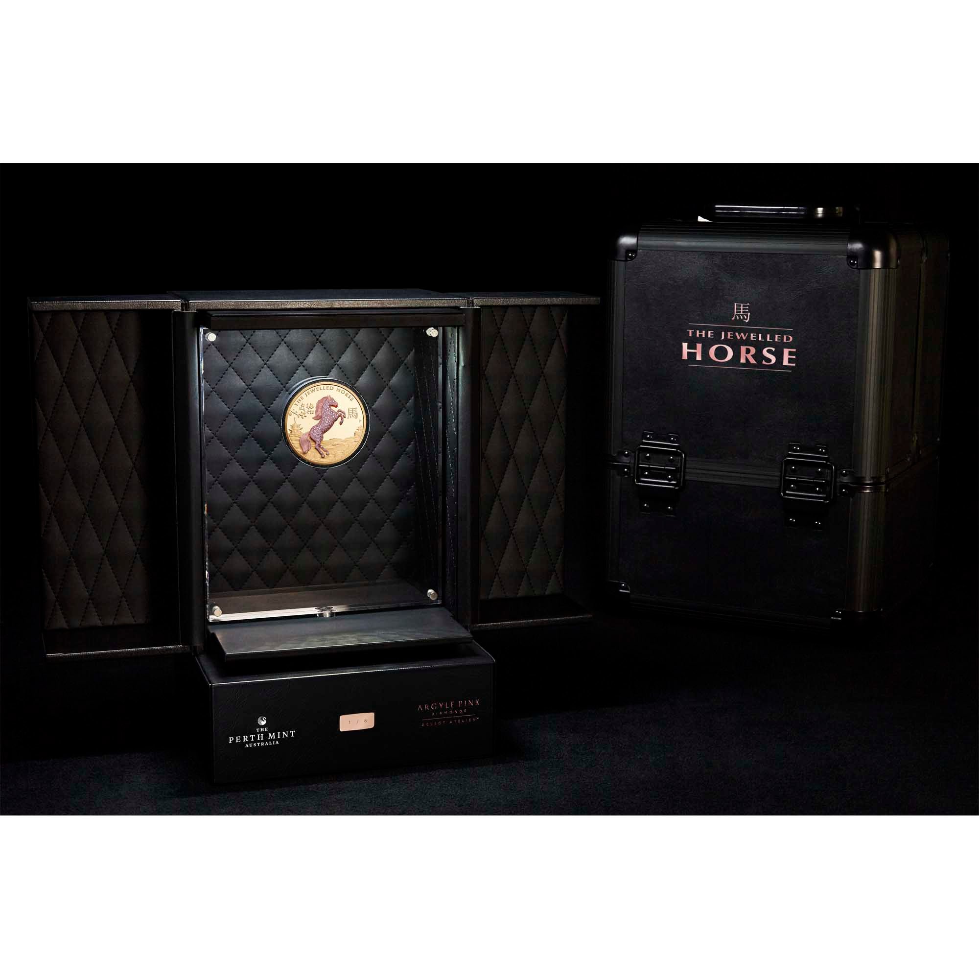 11 the jewelled horse 2021 10oz gold proof Packaging