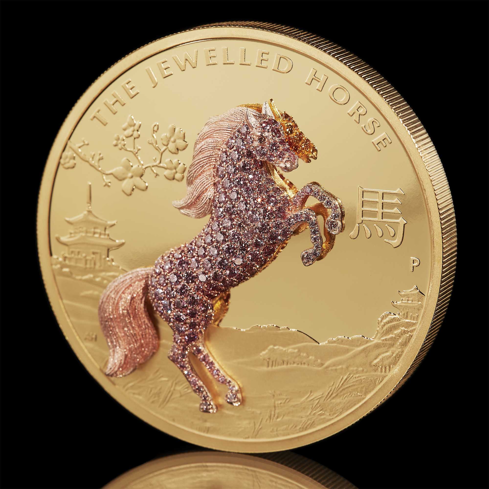 20 the jewelled horse 2021 10oz gold proof MoodShot