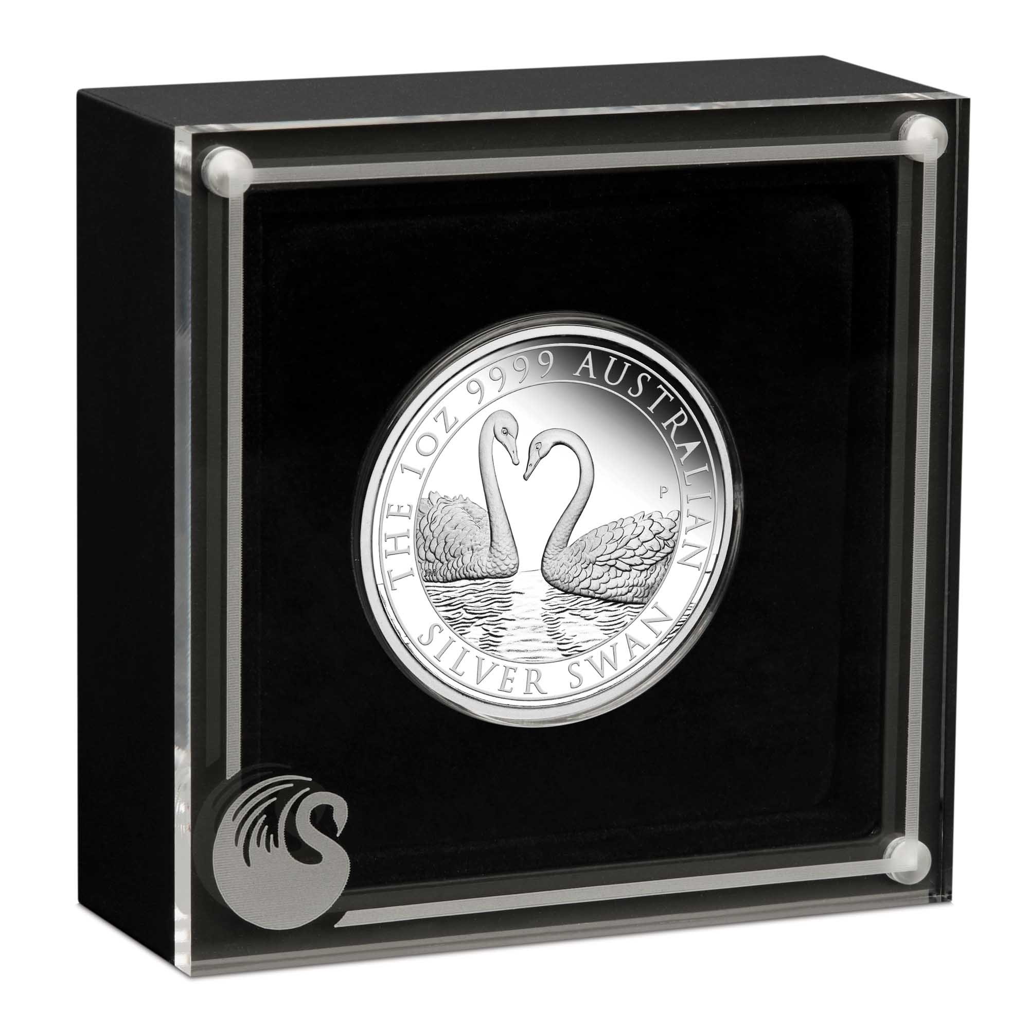 04 2022 Swan 1oz Silver Proof Coin InCase HighRes