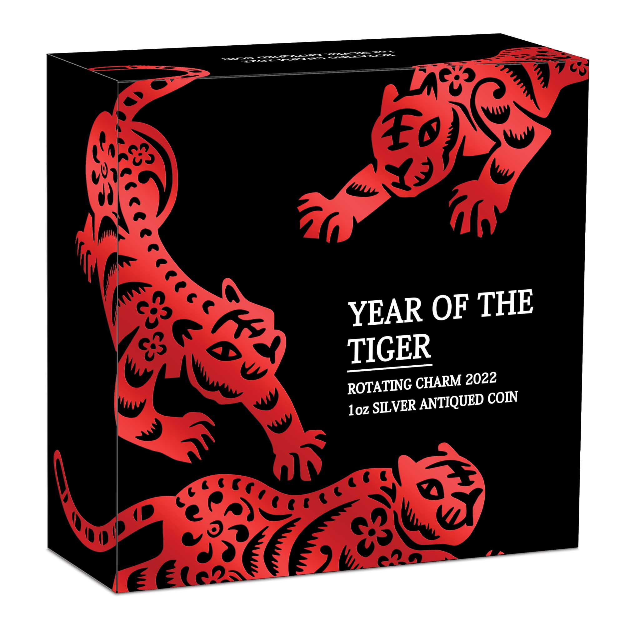 ラスベガス 限定トークン 純銀 .999 YEAR OF THE TIGER 05-2022-yearofthetiger-