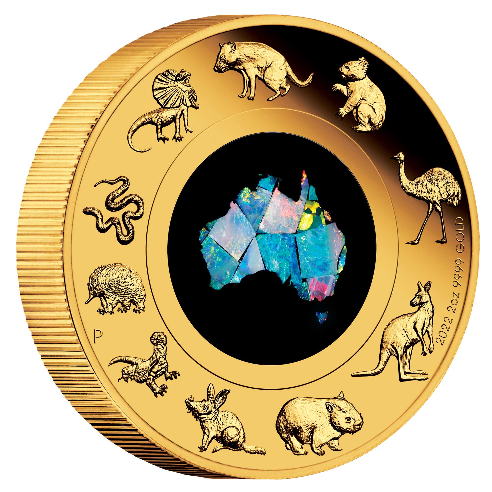 01 2022 great southern land 2oz gold proof opal onedge HighRes