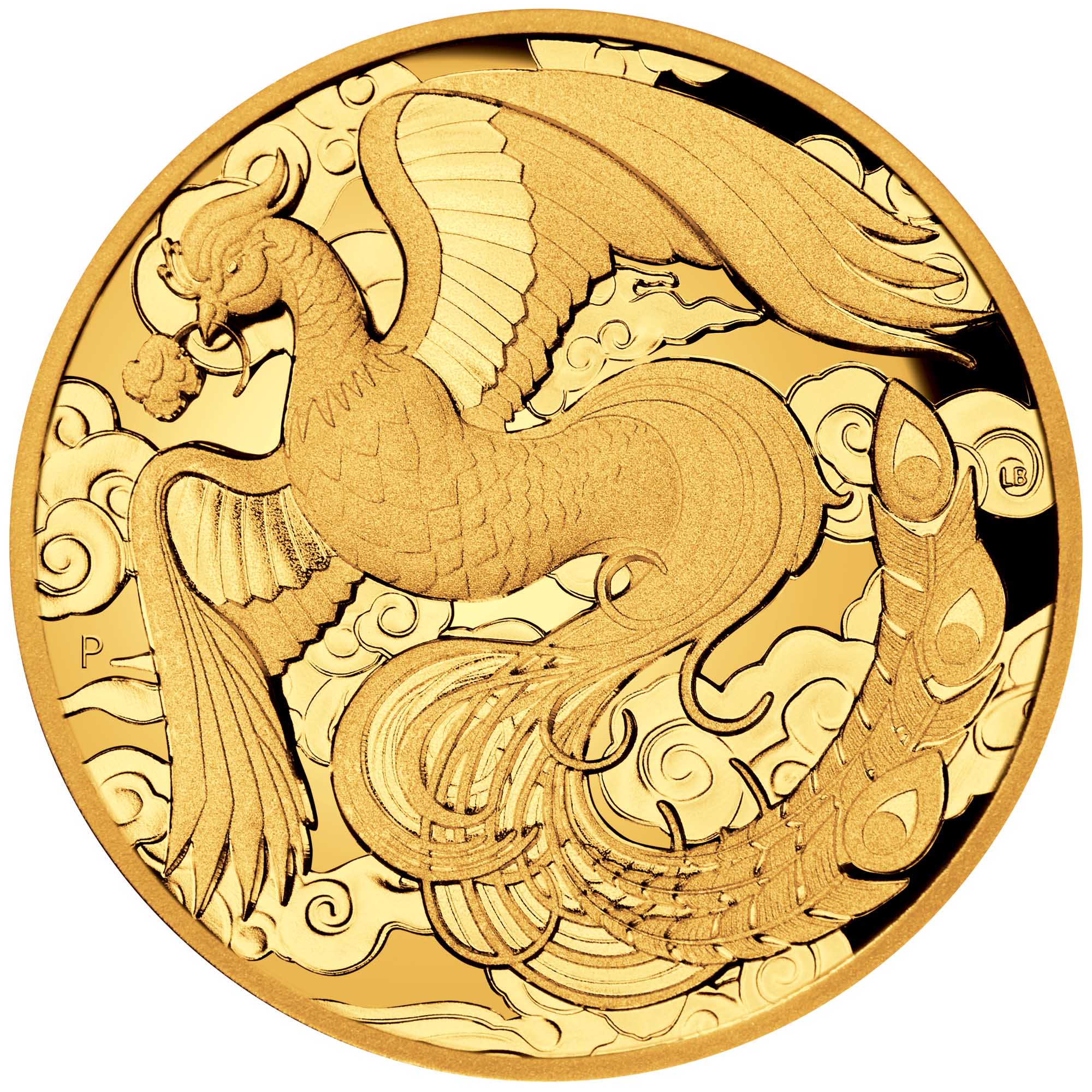 Chinese Myths and Legends Phoenix 2022 2oz Gold Proof High