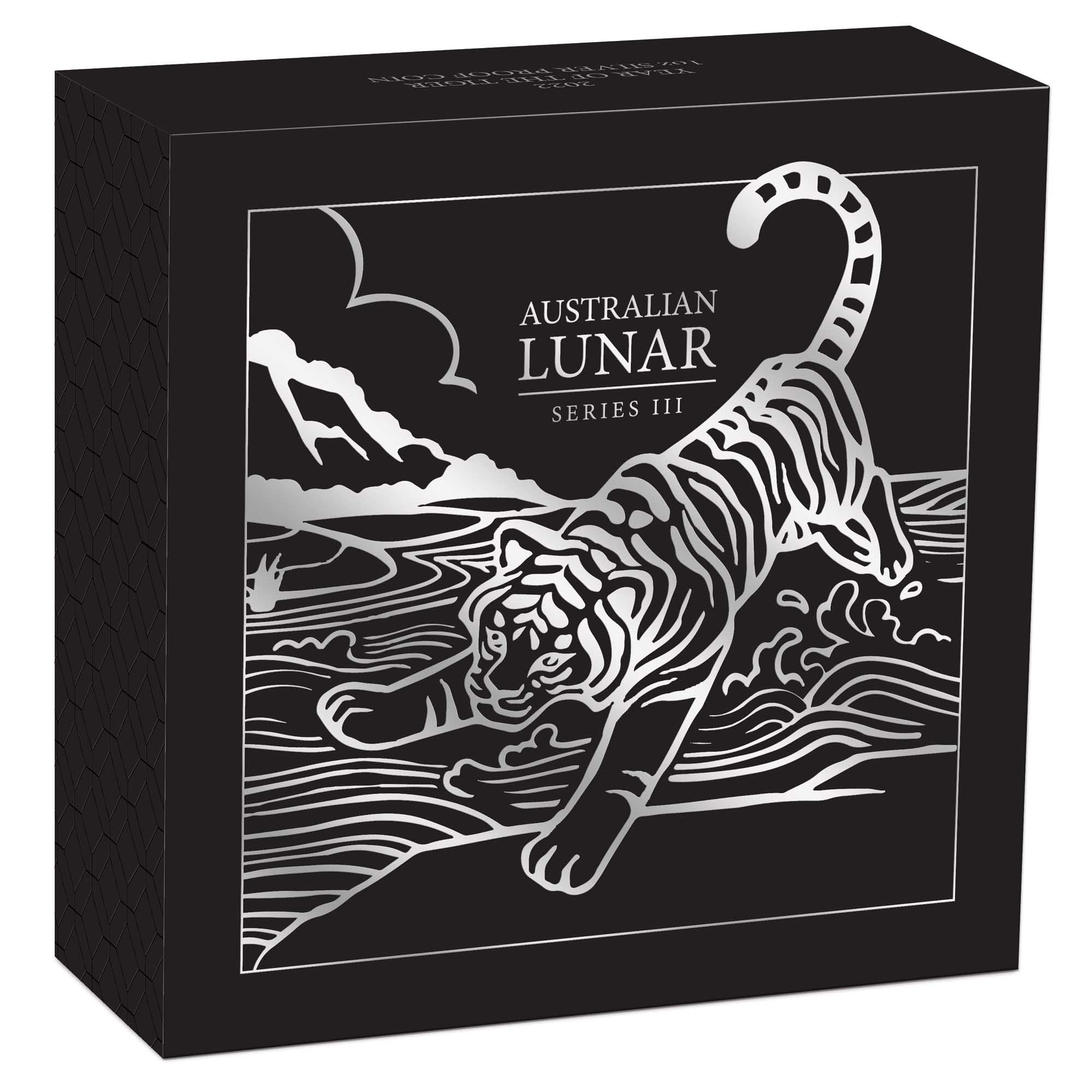 2022 Year of the Tiger 1oz Silver Proof Coin