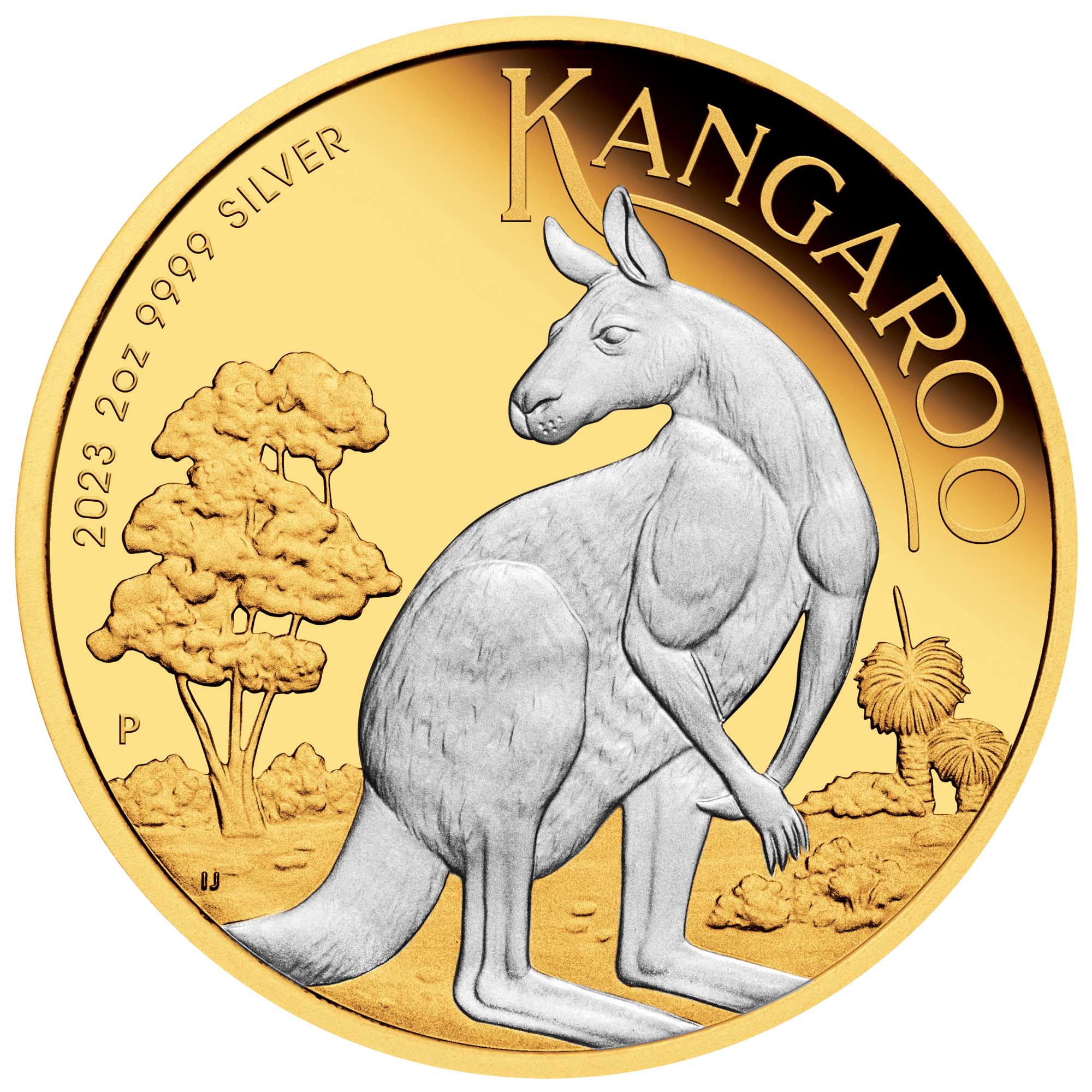 2023　ファイティングカンガルー銀貨　1/2oz 2023 ファイティングカンガルー銀貨 1/2oz Kangaroo 2023 2oz