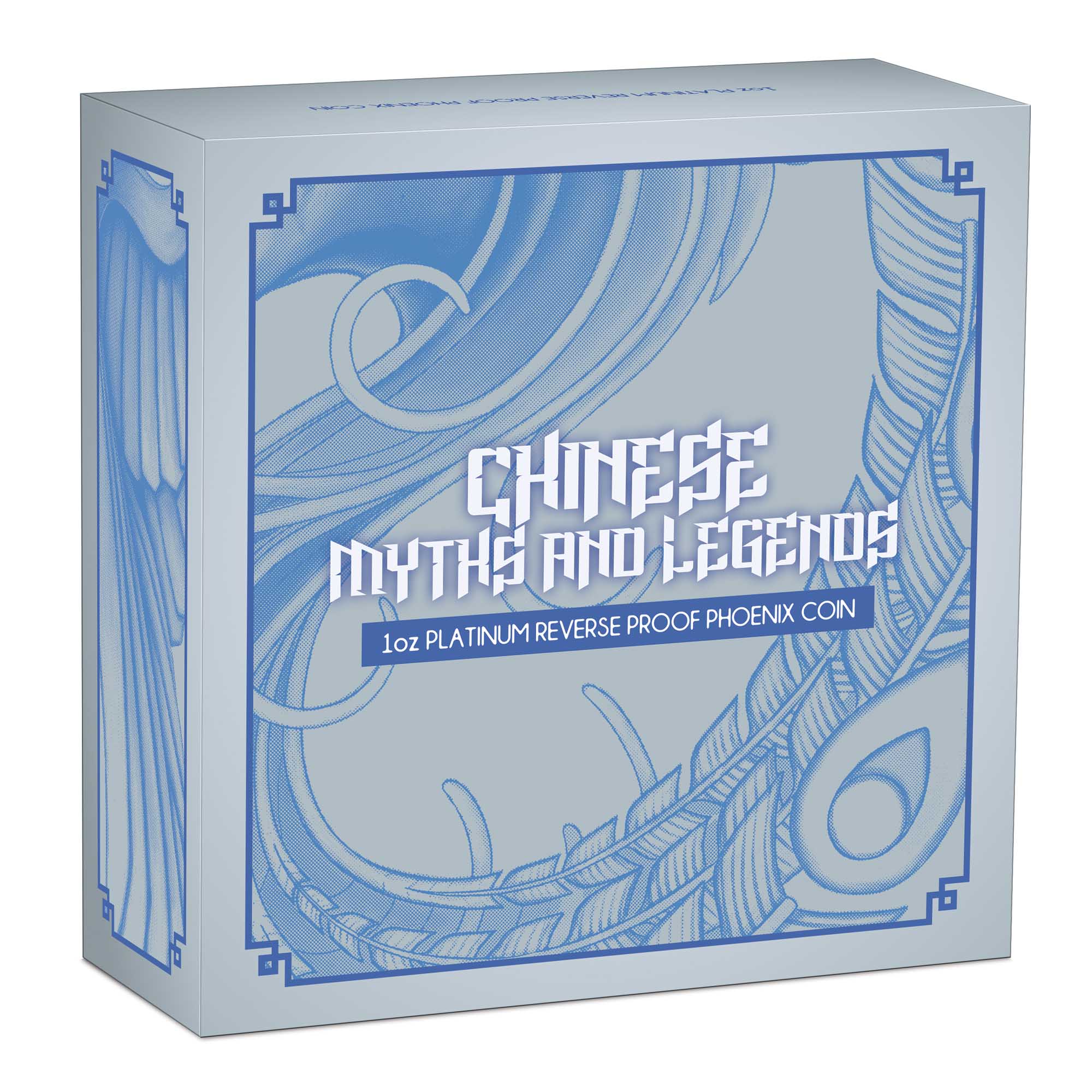 05 2023 Phoenix 1oz Platinum Reverse Proof Coin inShipper HighRes