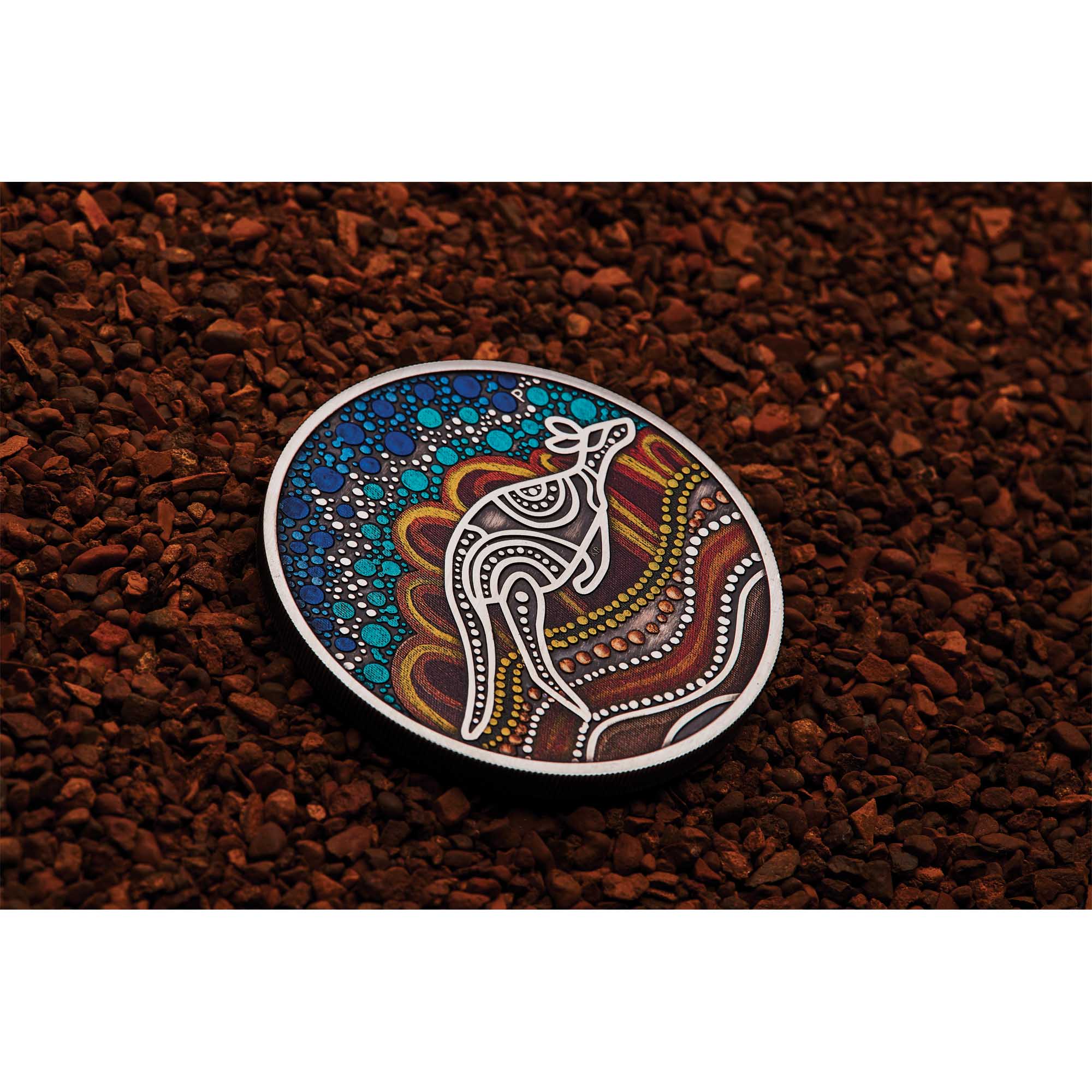 06 2023 Australian Yongka 2oz Silver Coloured Antiqued Coin Mood1 HighRes