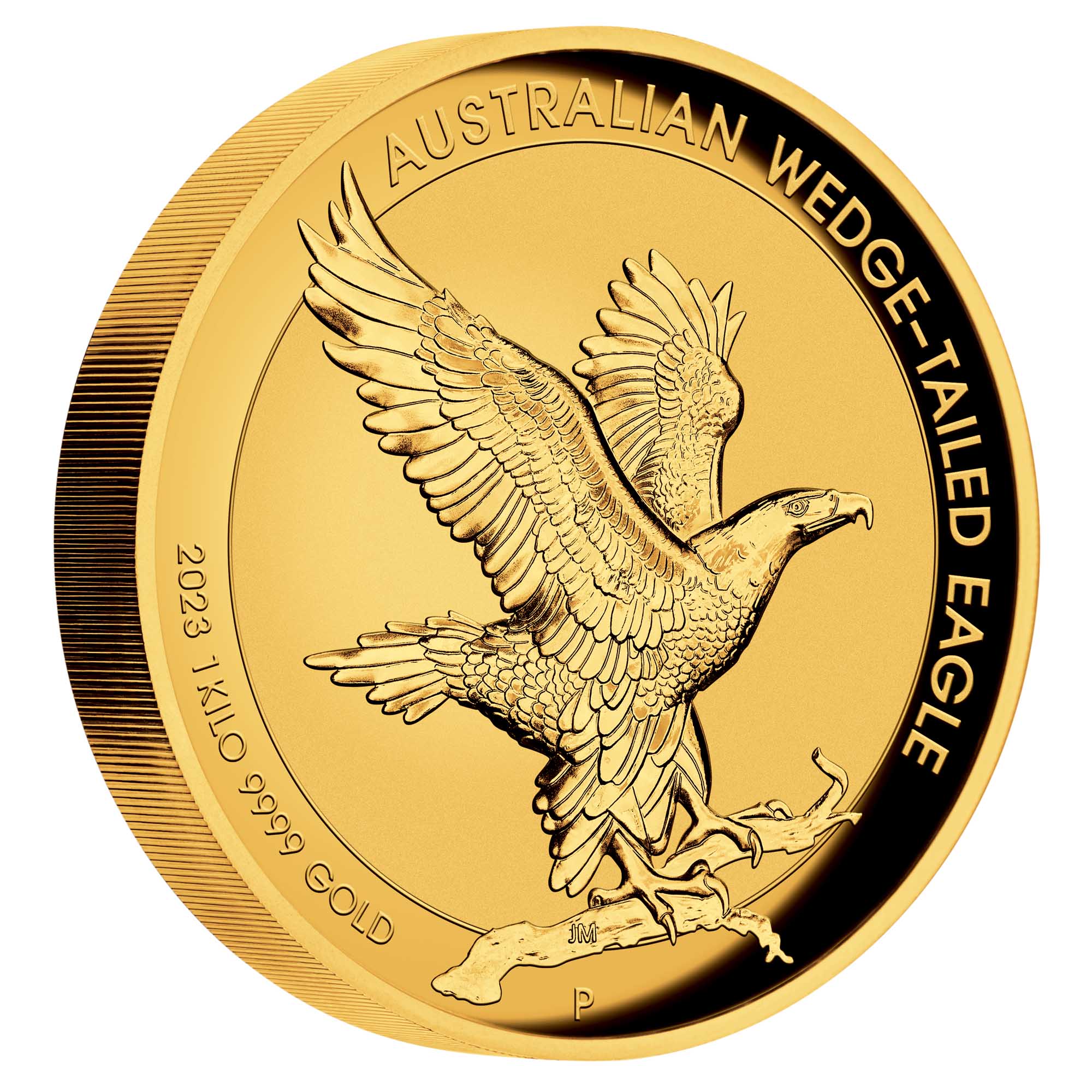 001 2023 Australian Wedge Tailed Eagle 1Kilo Gold