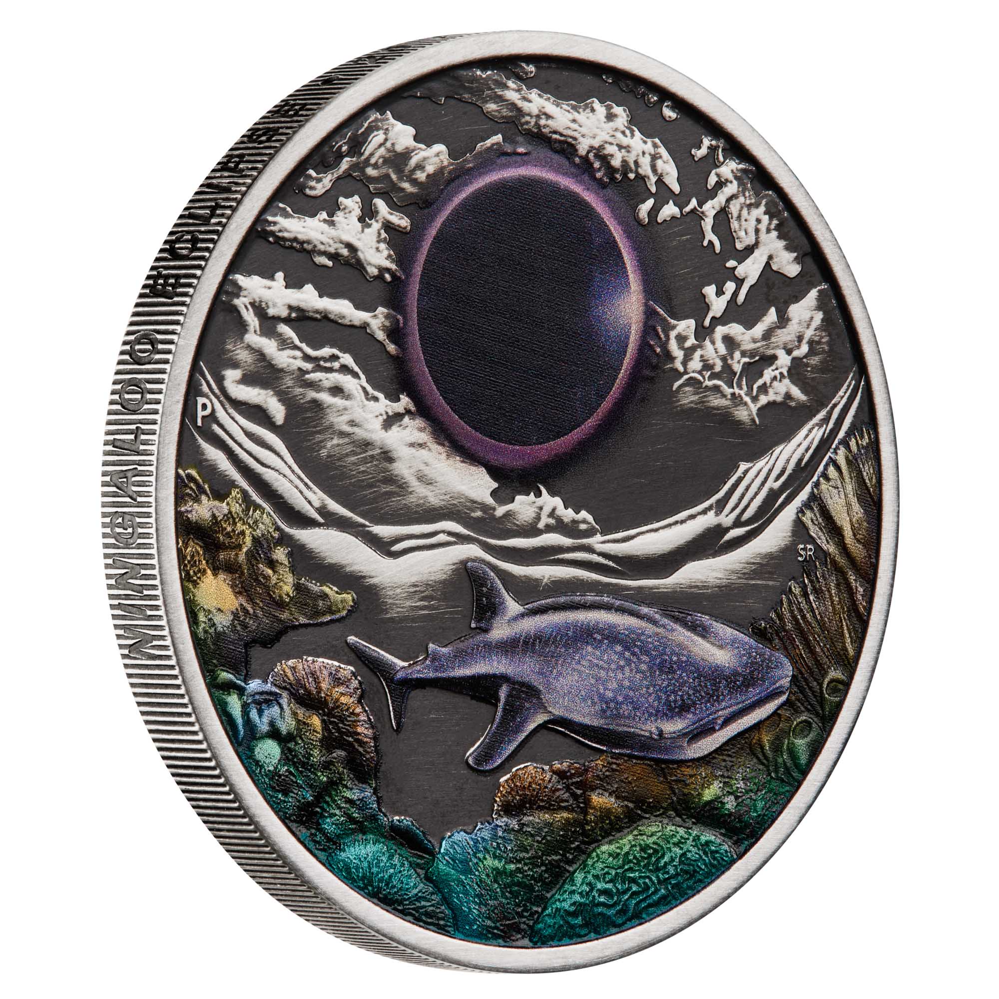 01 2023 Ningaloo Eclipse 2ozSilver Coloured Antiqued On Edge HighRes