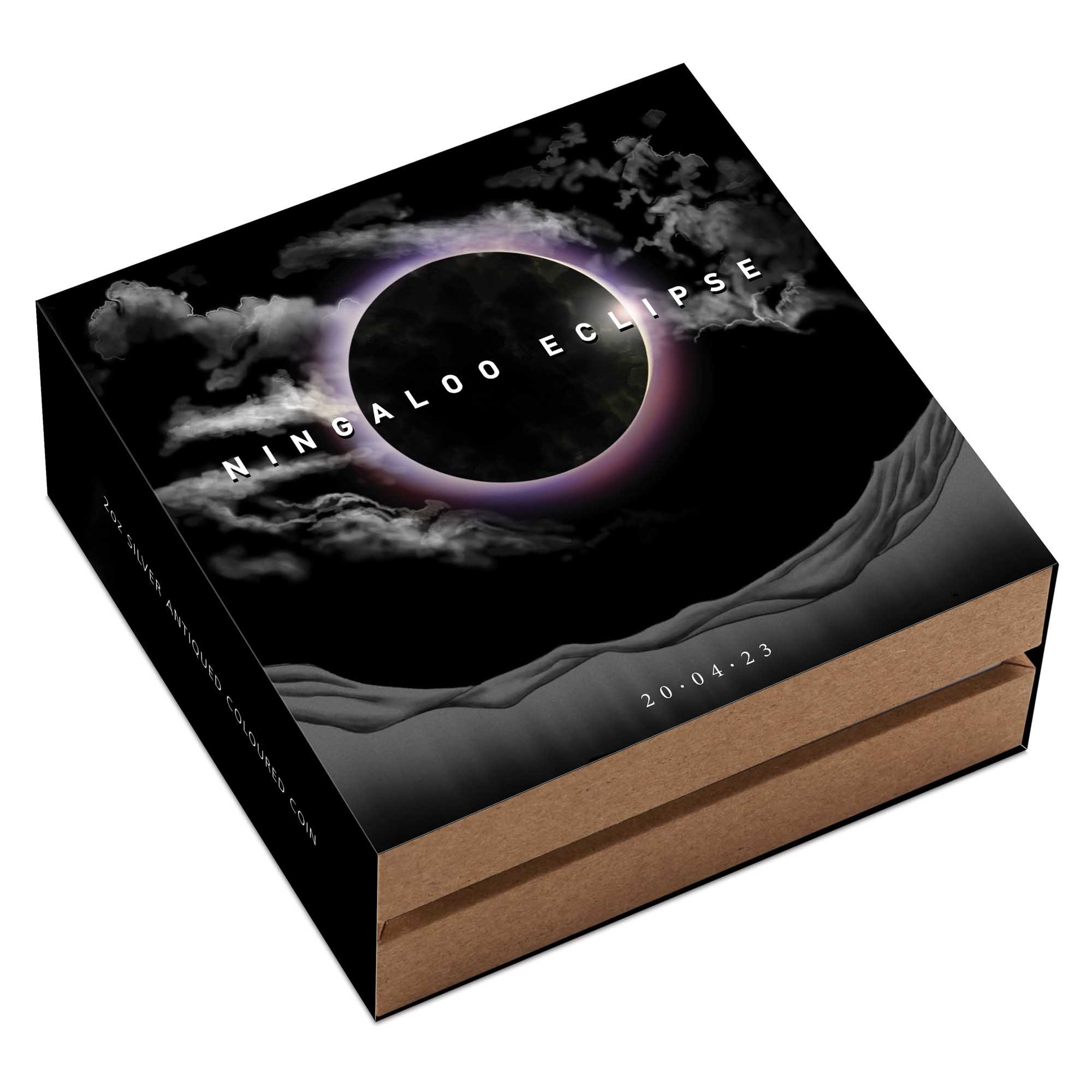 05 2023 Ningaloo Eclipse 2ozSilver Coloured Antiqued InShipper HighRes