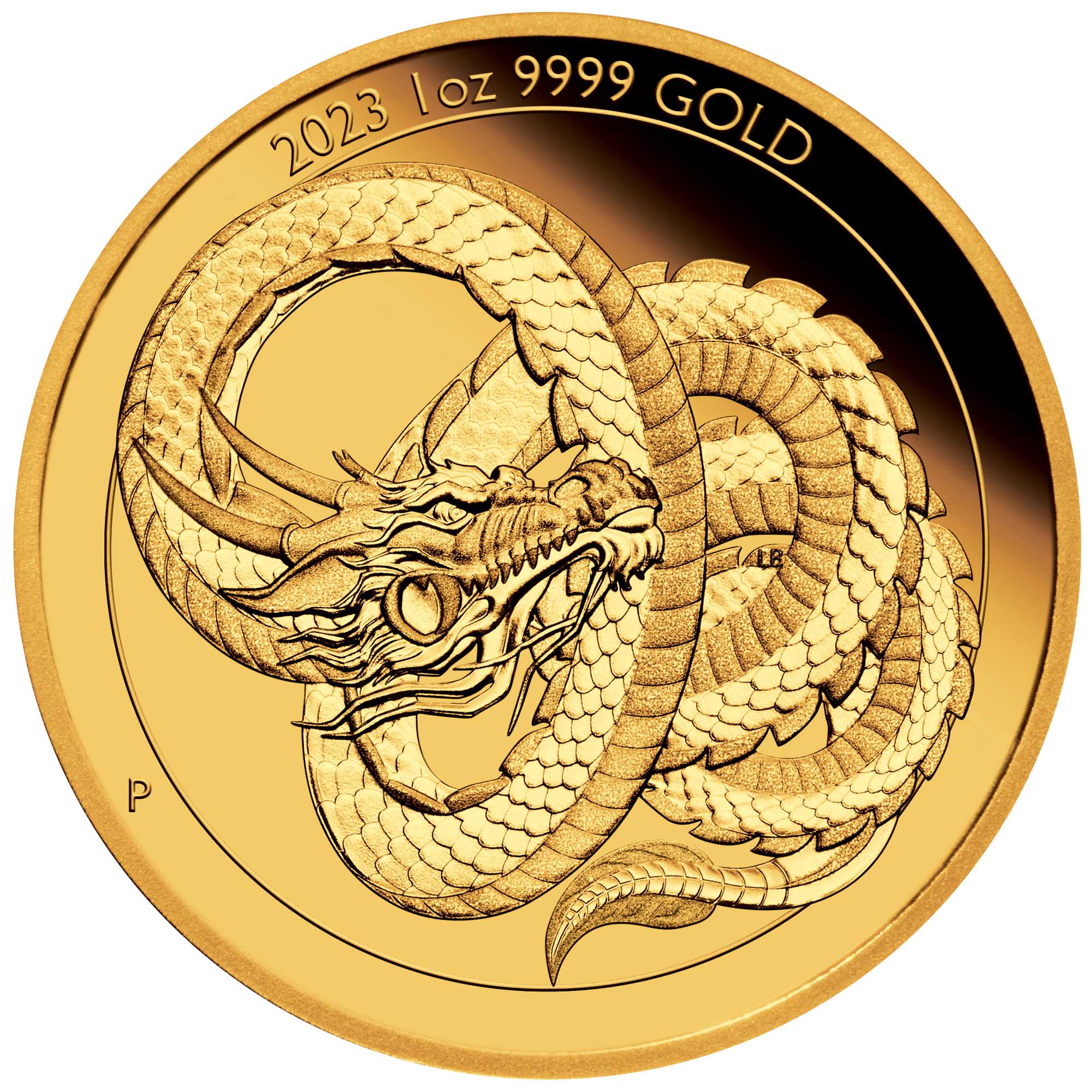 02 2023 Dragon 1oz Gold Proof StrightOn HighRes