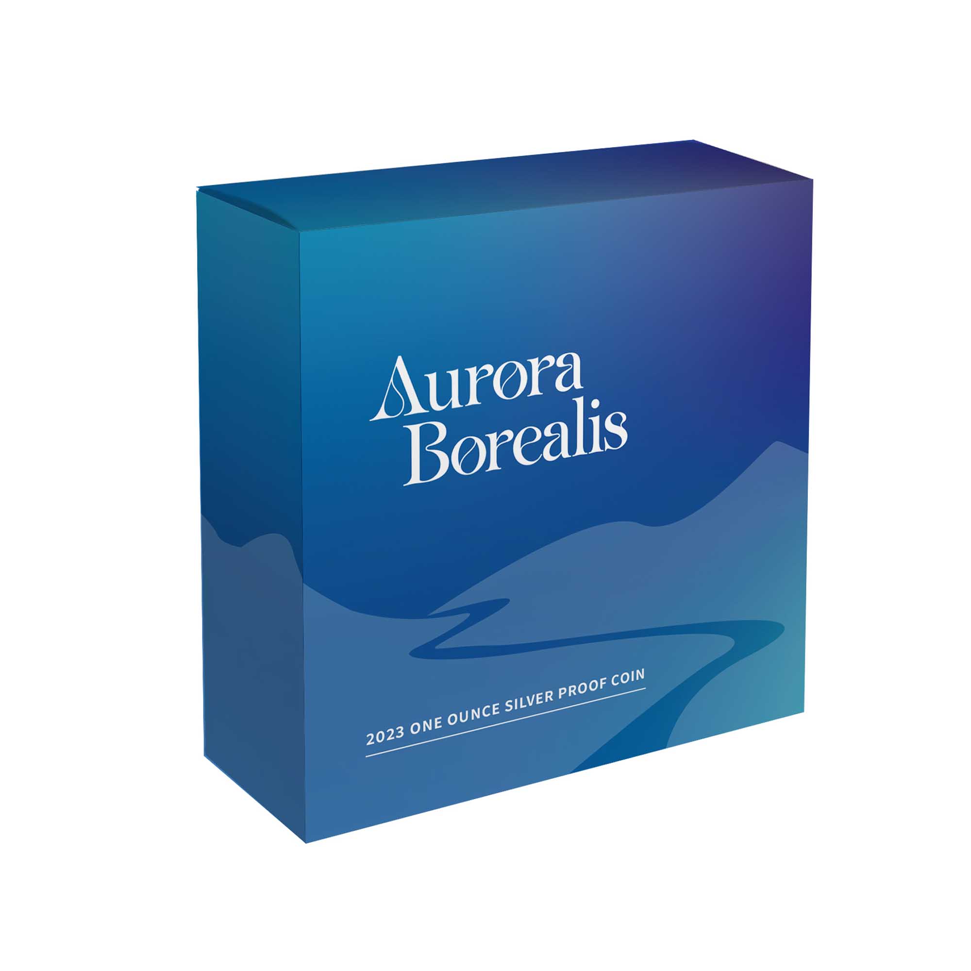 06 33364   TV 2023 $1 AURORA BOREALIS 1oz SILPF Outer Left