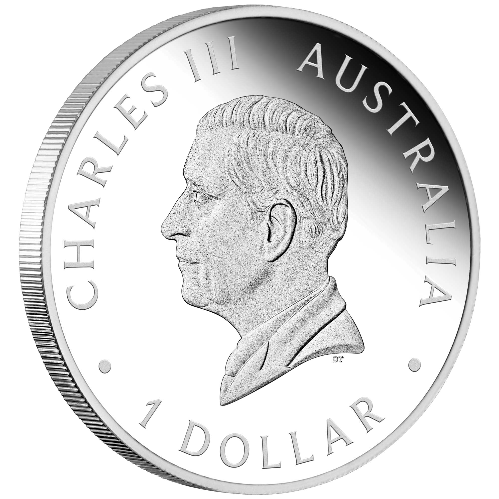 004 Australian Kangaroo King Charles III Obverse Fir