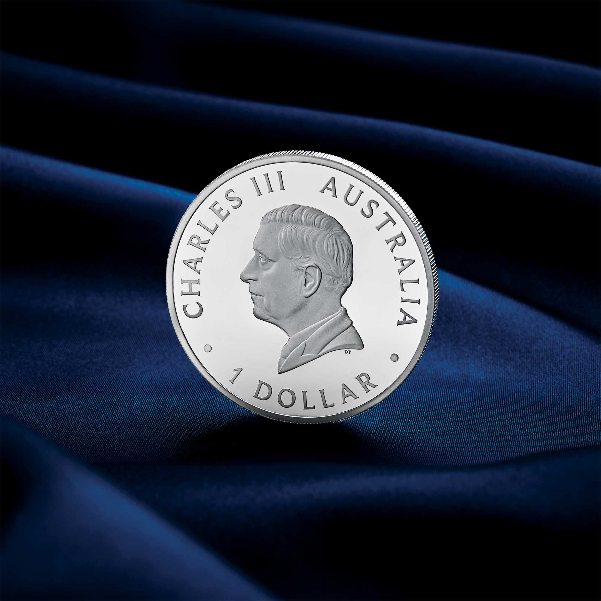 012 Australian Kangaroo King Charles III Obverse Fir