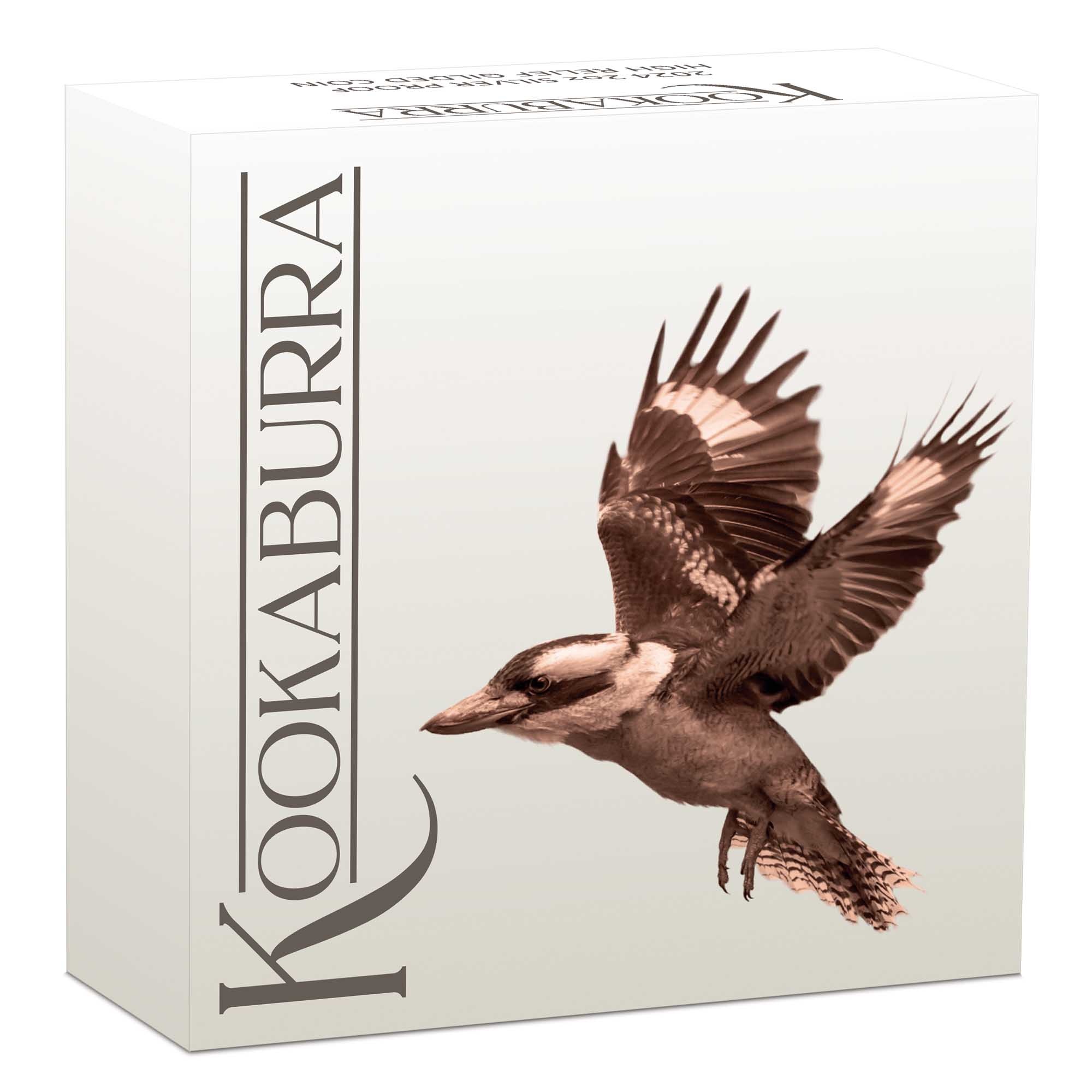 05 2024 Australian Kookaburra 2oz Silver Proof High Re