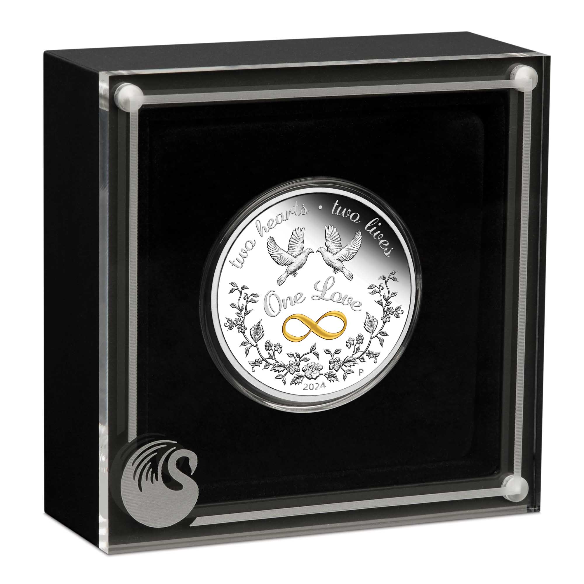 04 2024 One Love 1oz Silver Proof Coloured in Case HighRes