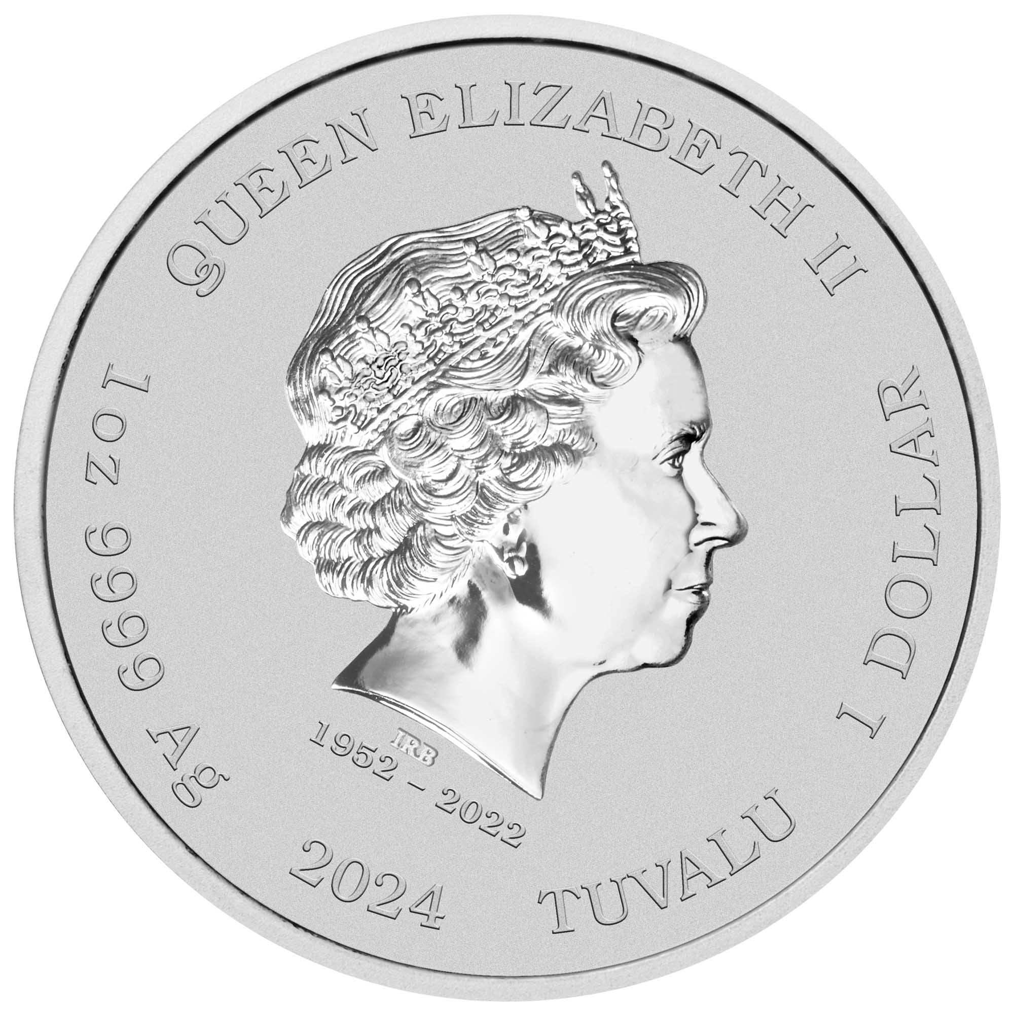 Pink Panther™ 60th Anniversary 2024 1oz Silver Coin in Card